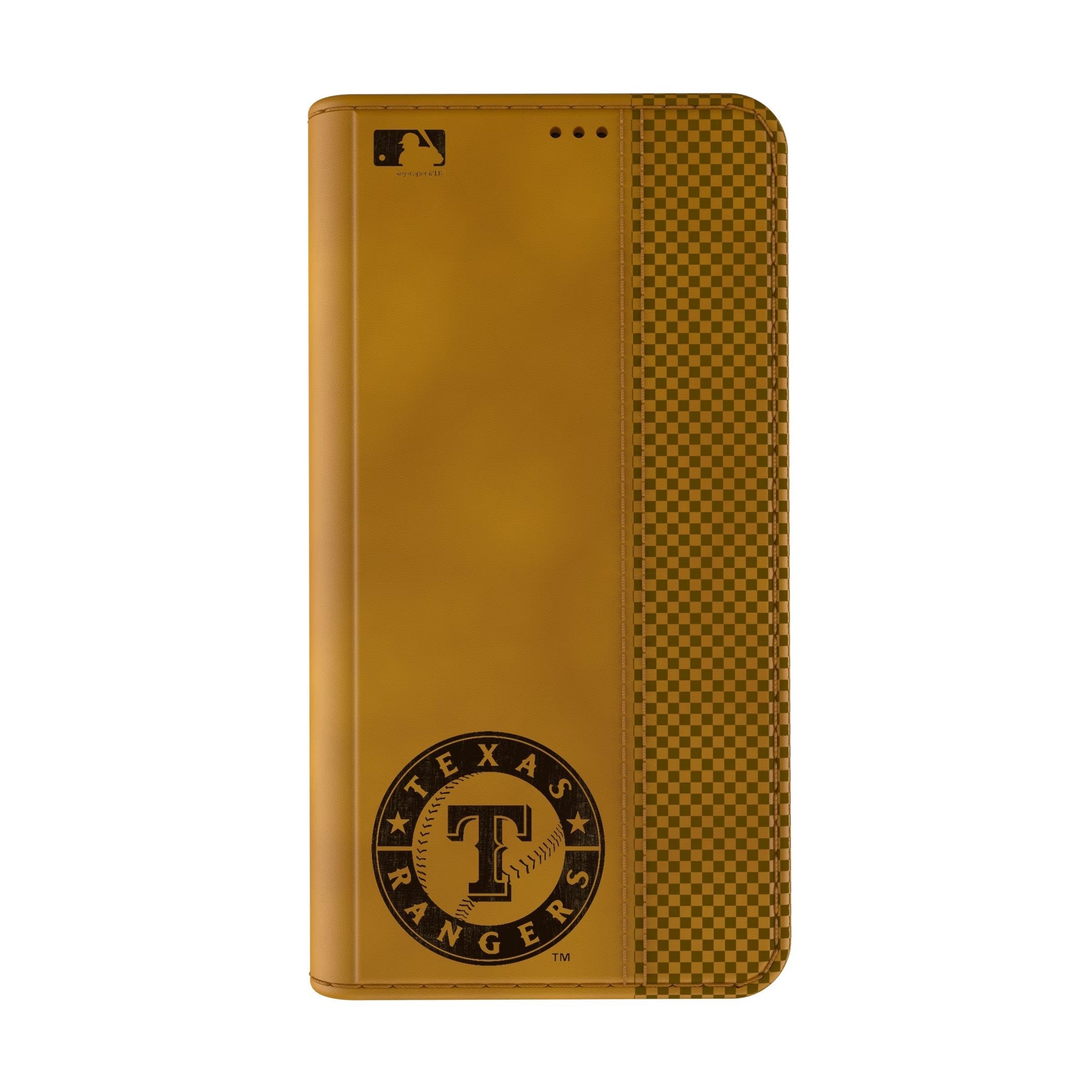 Texas Rangers Burn Folio Phone Case for Apple iPhone - Sports Gifts, Sports Memorabilia, Sports Collectibles, Fan Shop