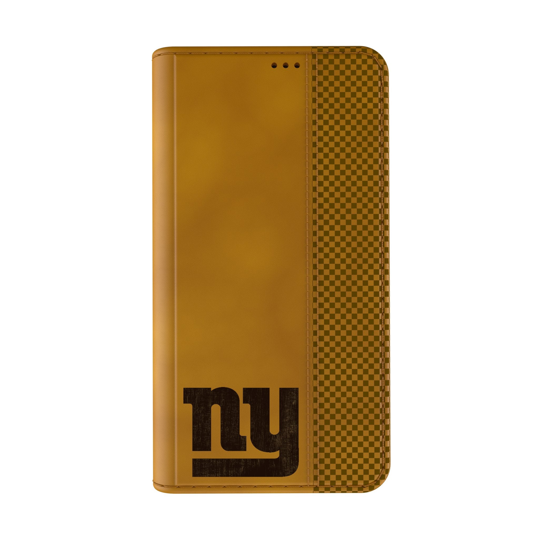 New York Giants Burn Folio Phone Case for Apple iPhone - Sports Gifts, Sports Memorabilia, Sports Collectibles, Fan Shop
