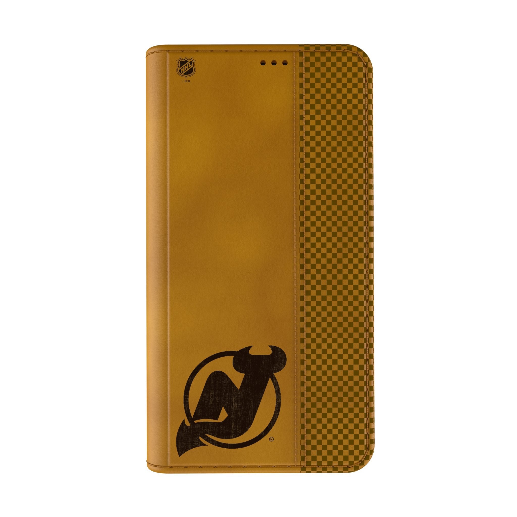 New Jersey Devils Burn Folio Phone Case for Apple iPhone - Sports Gifts, Sports Memorabilia, Sports Collectibles, Fan Shop