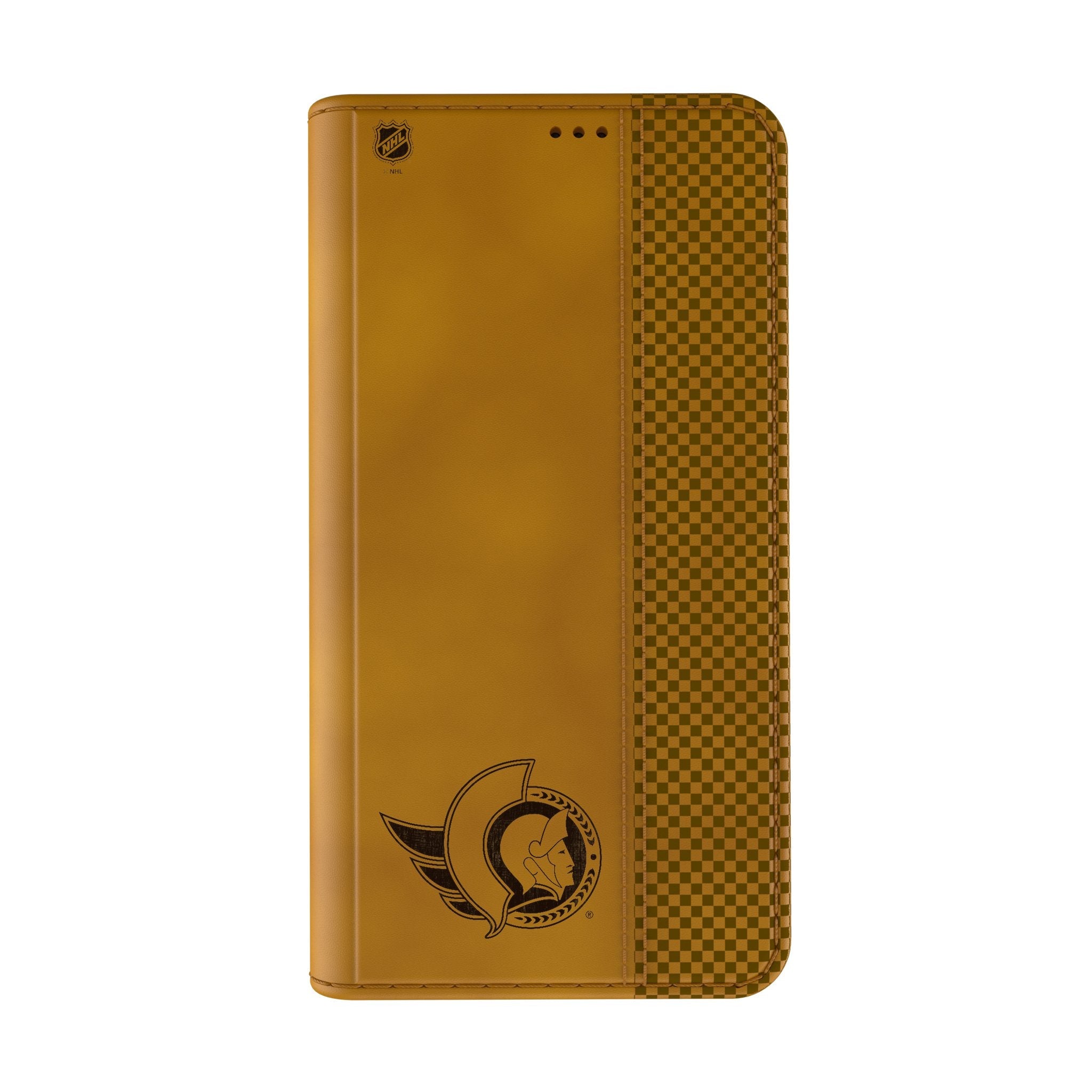 Ottawa Senators Burn Folio Phone Case for Apple iPhone - Sports Gifts, Sports Memorabilia, Sports Collectibles, Fan Shop