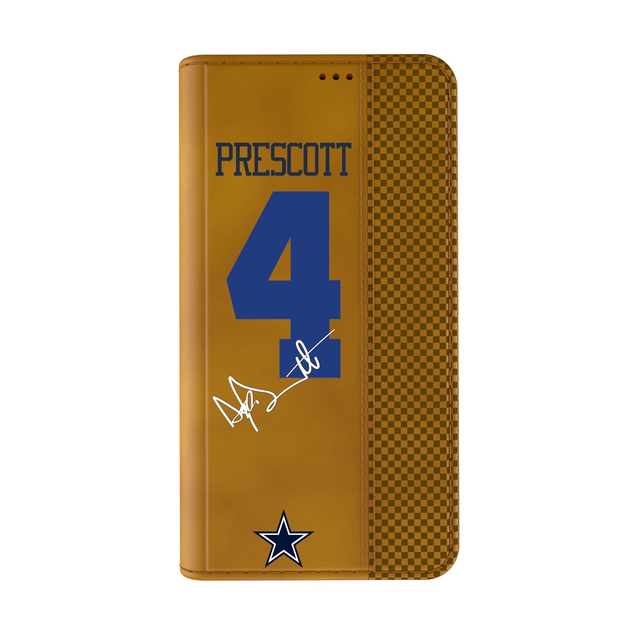 Dak Prescott Dallas Cowboys 4 Game Tactic Folio Phone Case for Apple iPhone - Sports Gifts, Sports Memorabilia, Sports Collectibles, Fan Shop
