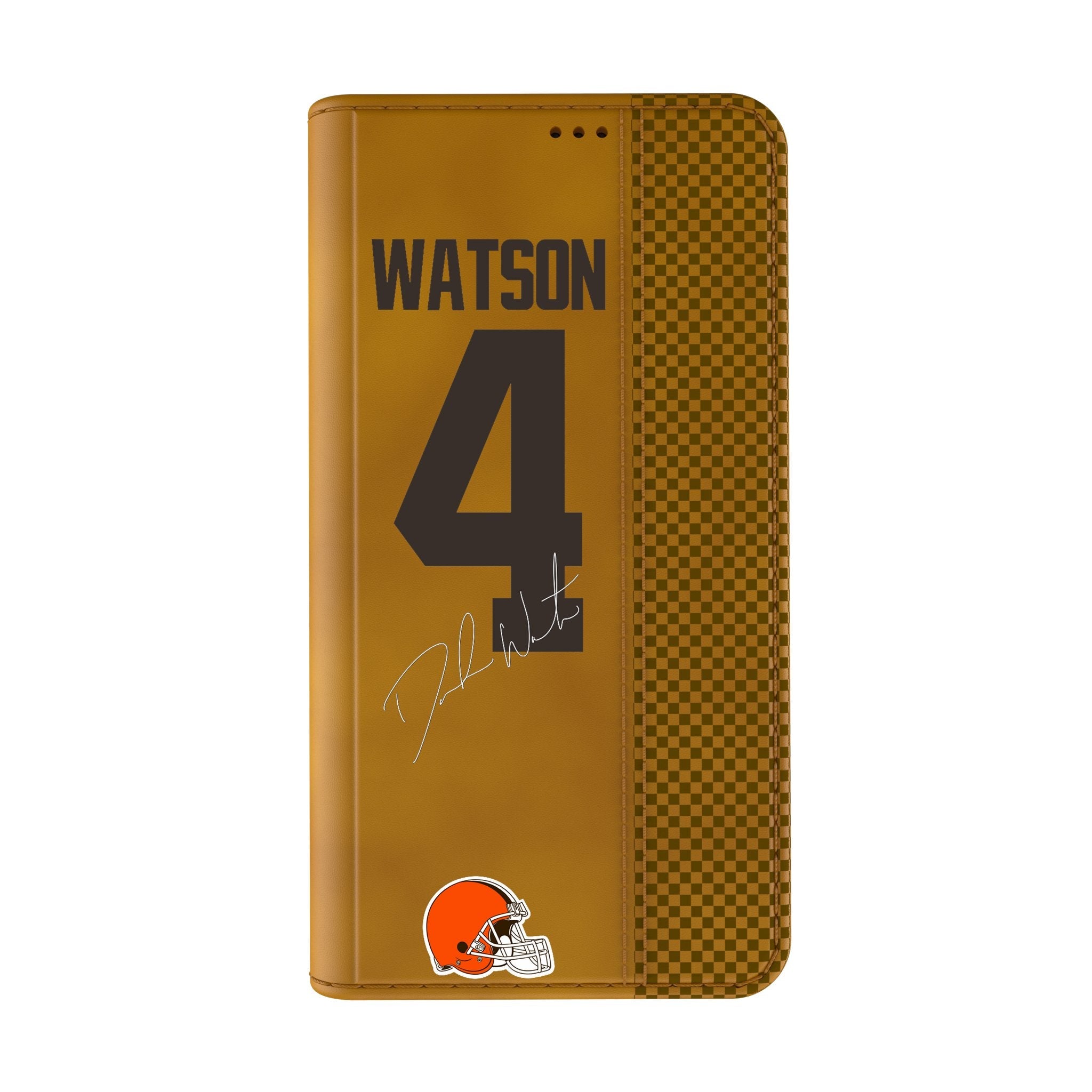Deshaun Watson Cleveland Browns 4 Game Tactic Folio Phone Case for Apple iPhone - Sports Gifts, Sports Memorabilia, Sports Collectibles, Fan Shop