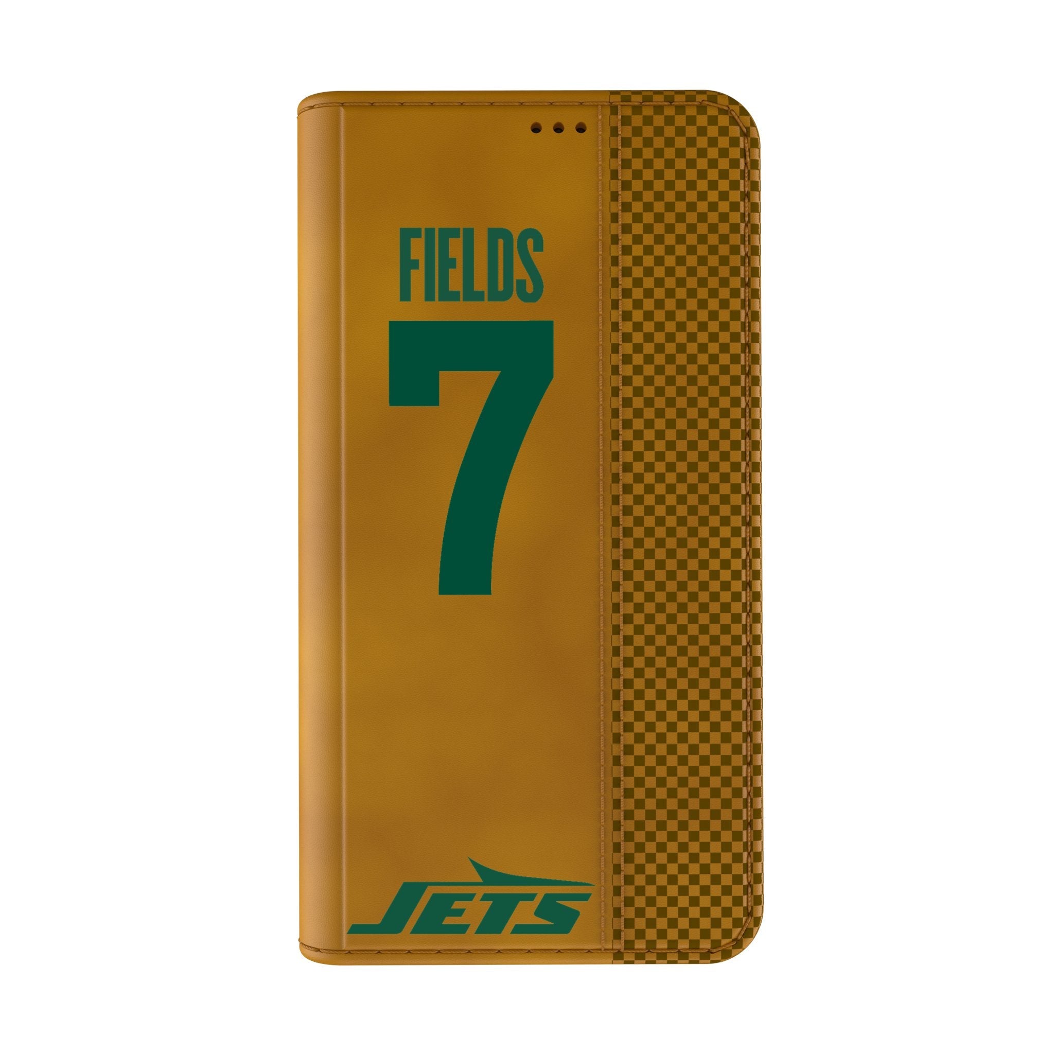 Justin Fields New York Jets 7 Game Tactic Folio Phone Case for Apple iPhone - Sports Gifts, Sports Memorabilia, Sports Collectibles, Fan Shop