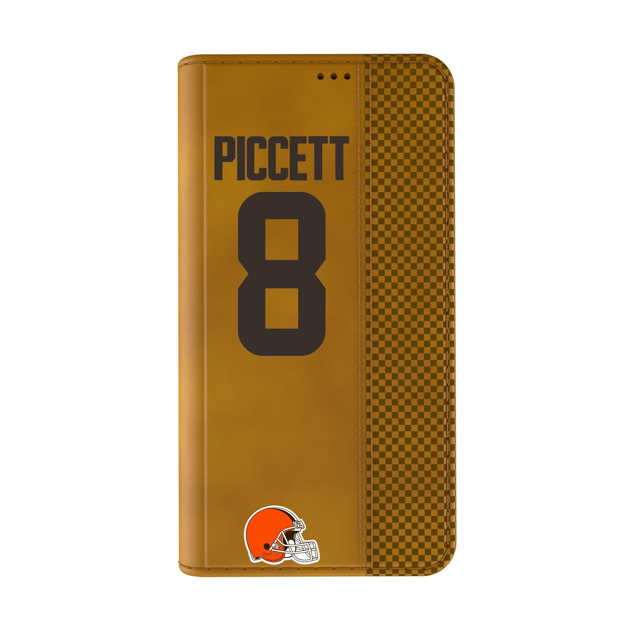 Kenny Pickett Cleveland Browns 8 Game Tactic Folio Phone Case for Apple iPhone - Sports Gifts, Sports Memorabilia, Sports Collectibles, Fan Shop