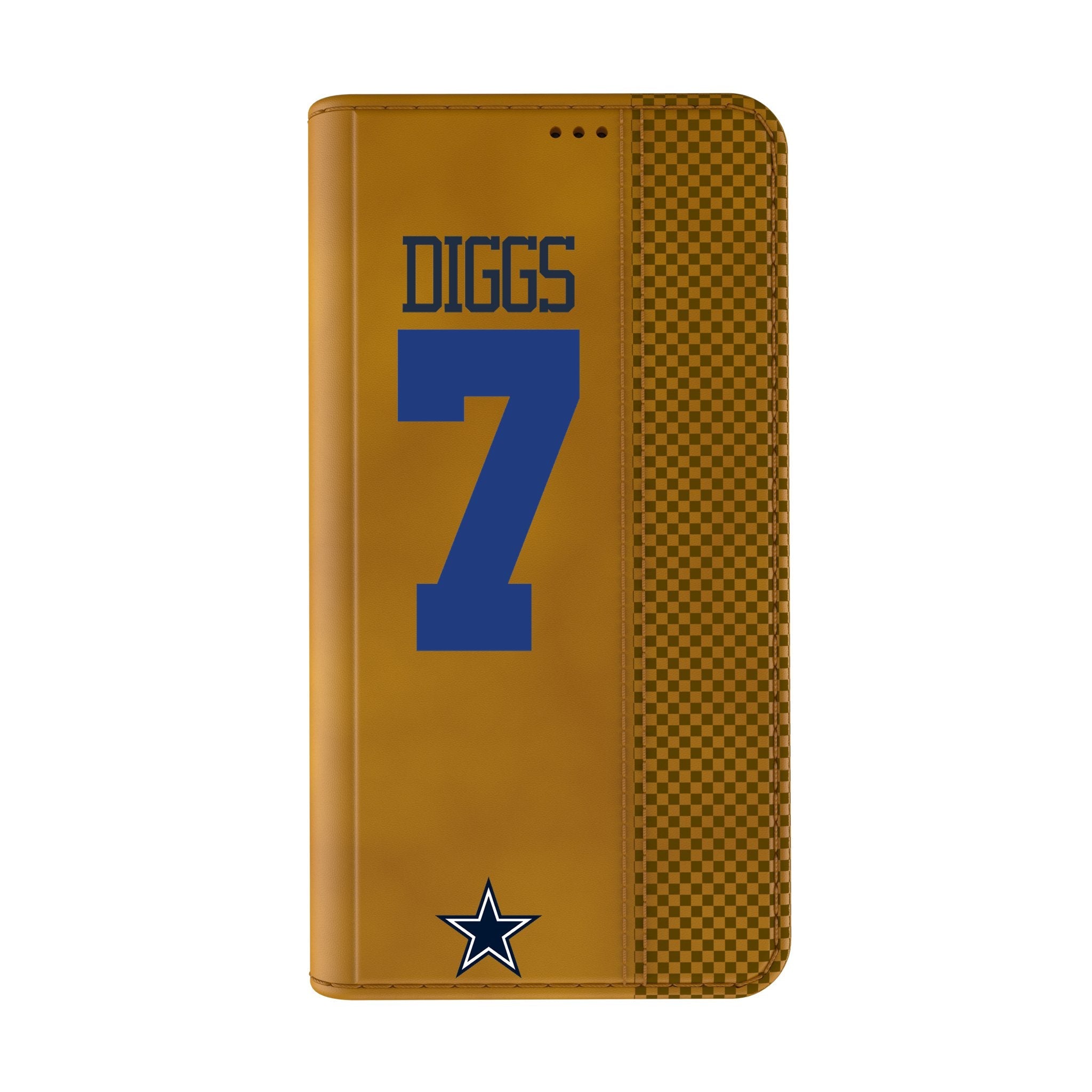 Trevon Diggs Dallas Cowboys 7 Game Tactic Folio Phone Case for Apple iPhone - Sports Gifts, Sports Memorabilia, Sports Collectibles, Fan Shop