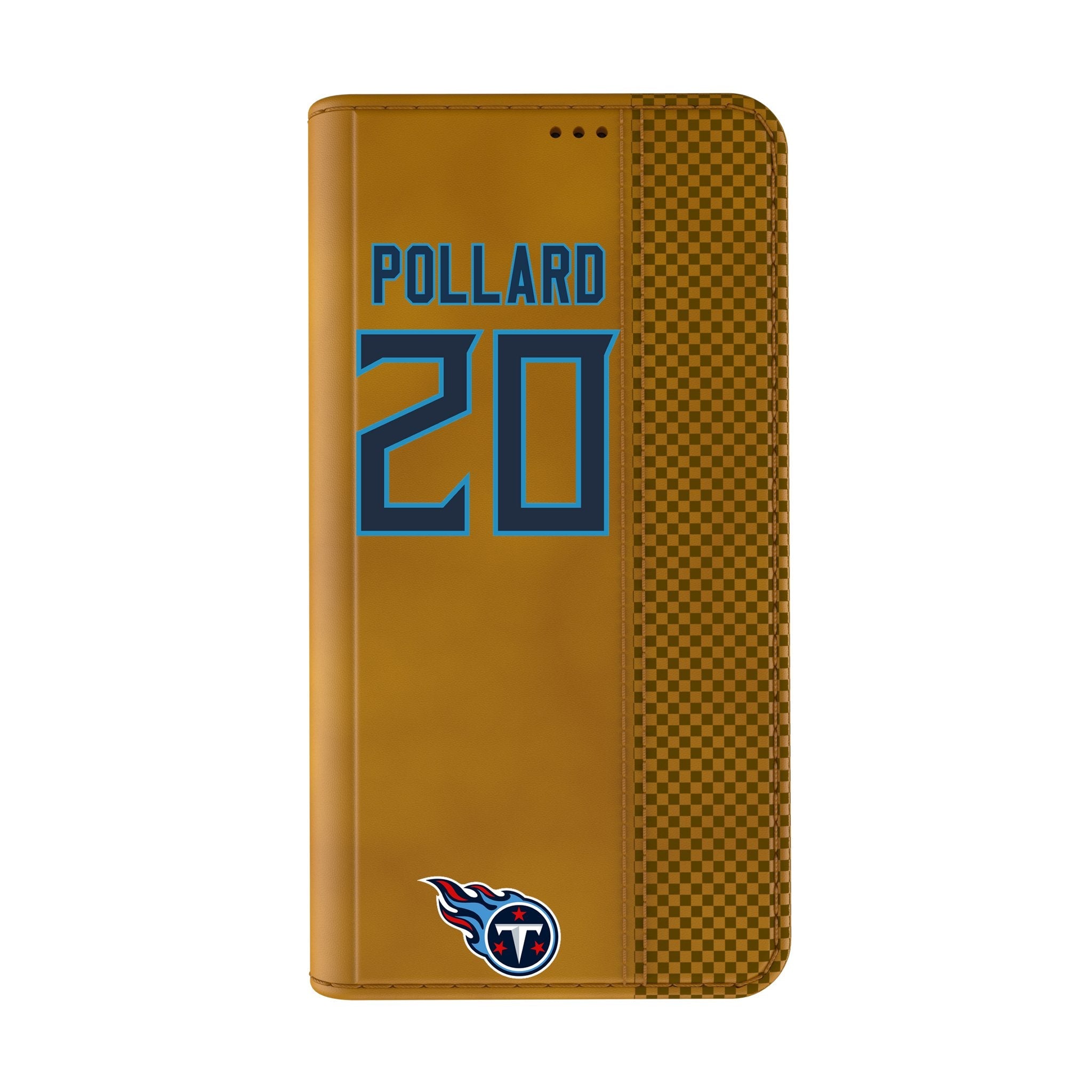Tony Pollard Tennessee Titans 20 Game Tactic Folio Phone Case for Apple iPhone - Sports Gifts, Sports Memorabilia, Sports Collectibles, Fan Shop