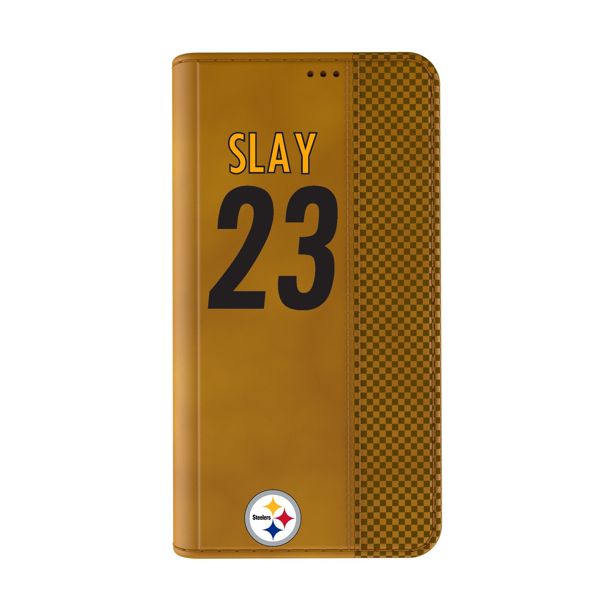 Darius Slay Pittsburgh Steelers 23 Game Tactic Folio Phone Case for Apple iPhone - Sports Gifts, Sports Memorabilia, Sports Collectibles, Fan Shop