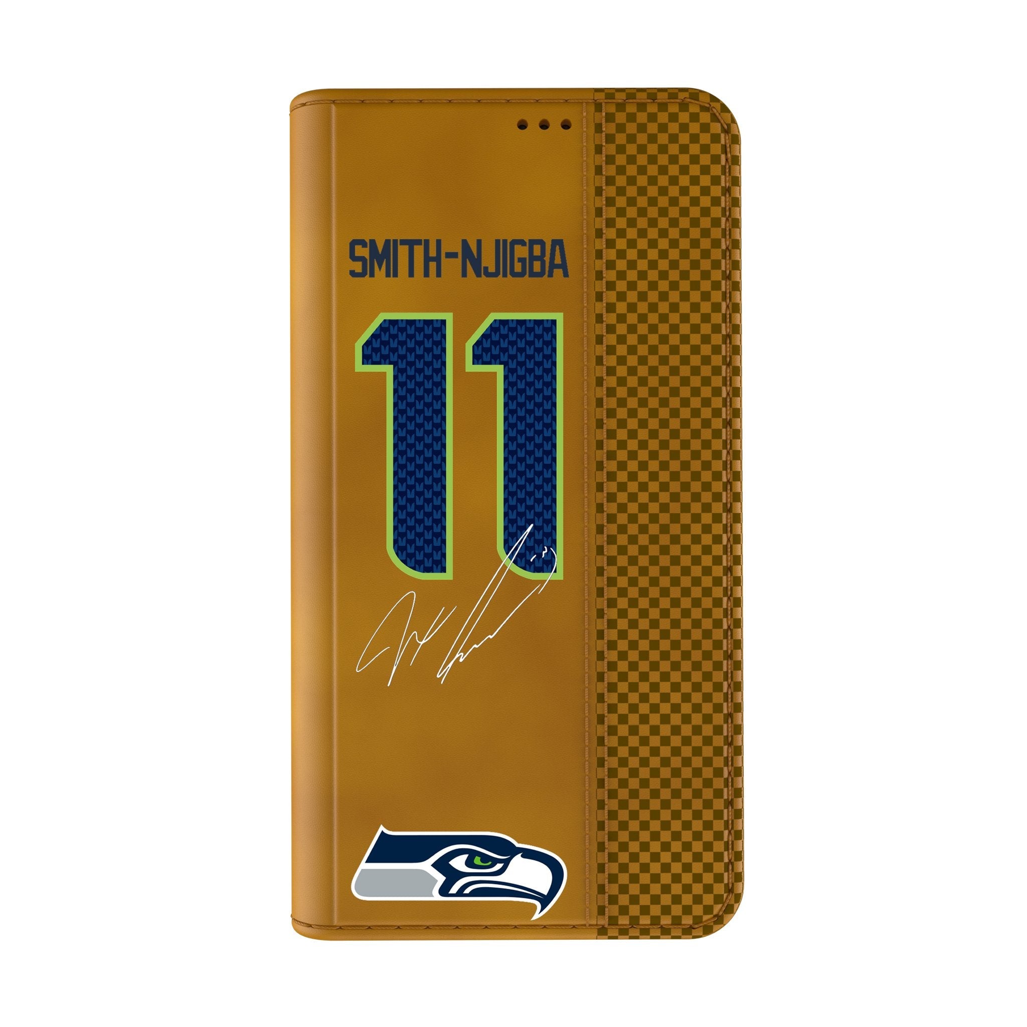 Jaxon Smith-Njigba Seattle Seahawks 11 Game Tactic Folio Phone Case for Apple iPhone - Sports Gifts, Sports Memorabilia, Sports Collectibles, Fan Shop