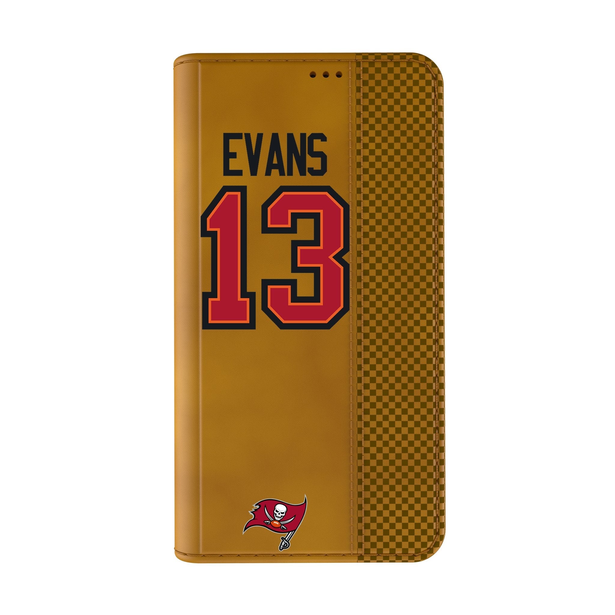 Mike Evans Tampa Bay Buccaneers 13 Game Tactic Folio Phone Case for Apple iPhone - Sports Gifts, Sports Memorabilia, Sports Collectibles, Fan Shop