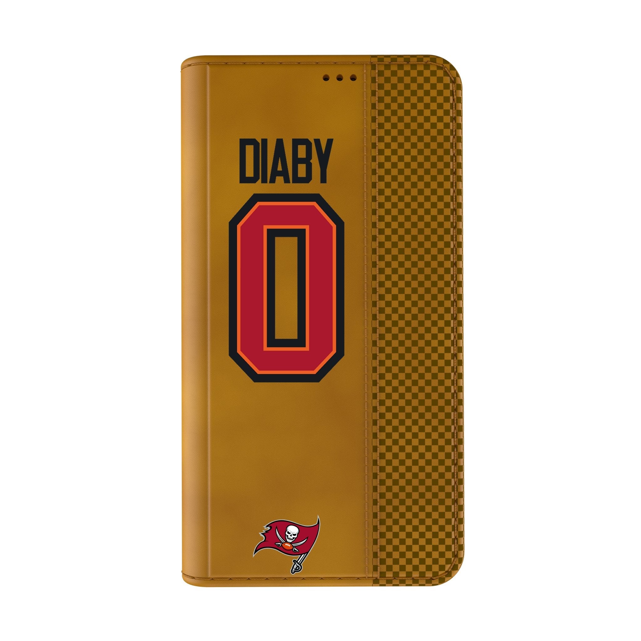 YaYa Diaby Tampa Bay Buccaneers 0 Game Tactic Folio Phone Case for Apple iPhone - Sports Gifts, Sports Memorabilia, Sports Collectibles, Fan Shop