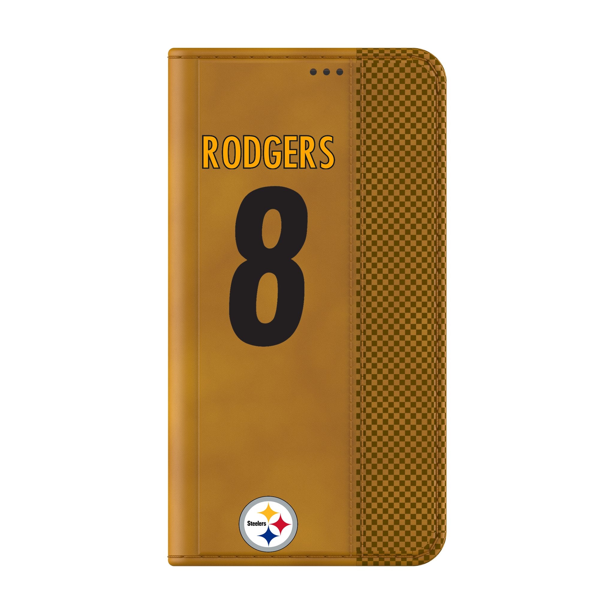 Aaron Rodgers Pittsburgh Steelers 8 Game Tactic Folio Phone Case for Samsung Galaxy - Sports Gifts, Sports Memorabilia, Sports Collectibles, Fan Shop
