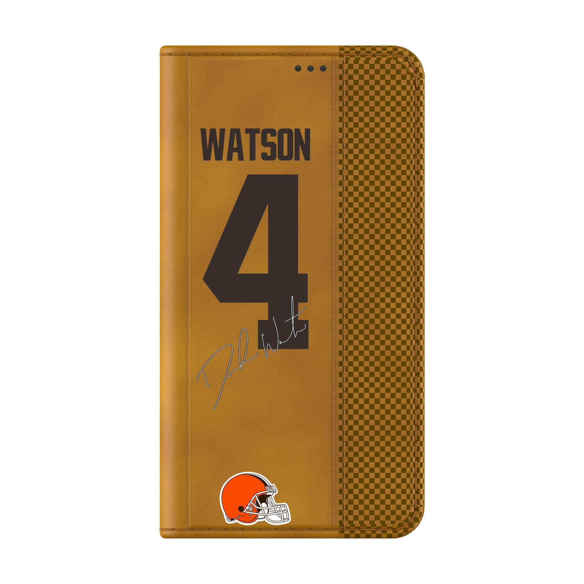 Deshaun Watson Cleveland Browns 4 Game Tactic Folio Phone Case for Samsung Galaxy - Sports Gifts, Sports Memorabilia, Sports Collectibles, Fan Shop