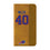 Von Miller Buffalo Bills 40 Game Tactic Folio Phone Case for Samsung Galaxy - Sports Gifts, Sports Memorabilia, Sports Collectibles, Fan Shop