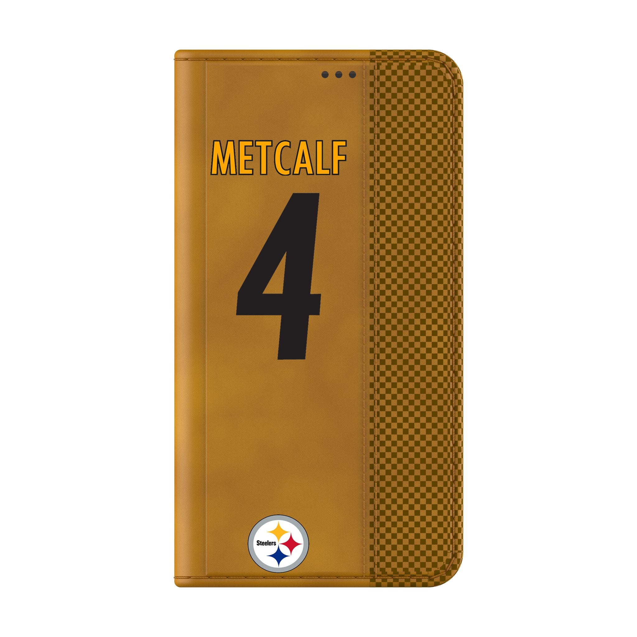 DK Metcalf Pittsburgh Steelers 4 Game Tactic Folio Phone Case for Samsung Galaxy - Sports Gifts, Sports Memorabilia, Sports Collectibles, Fan Shop