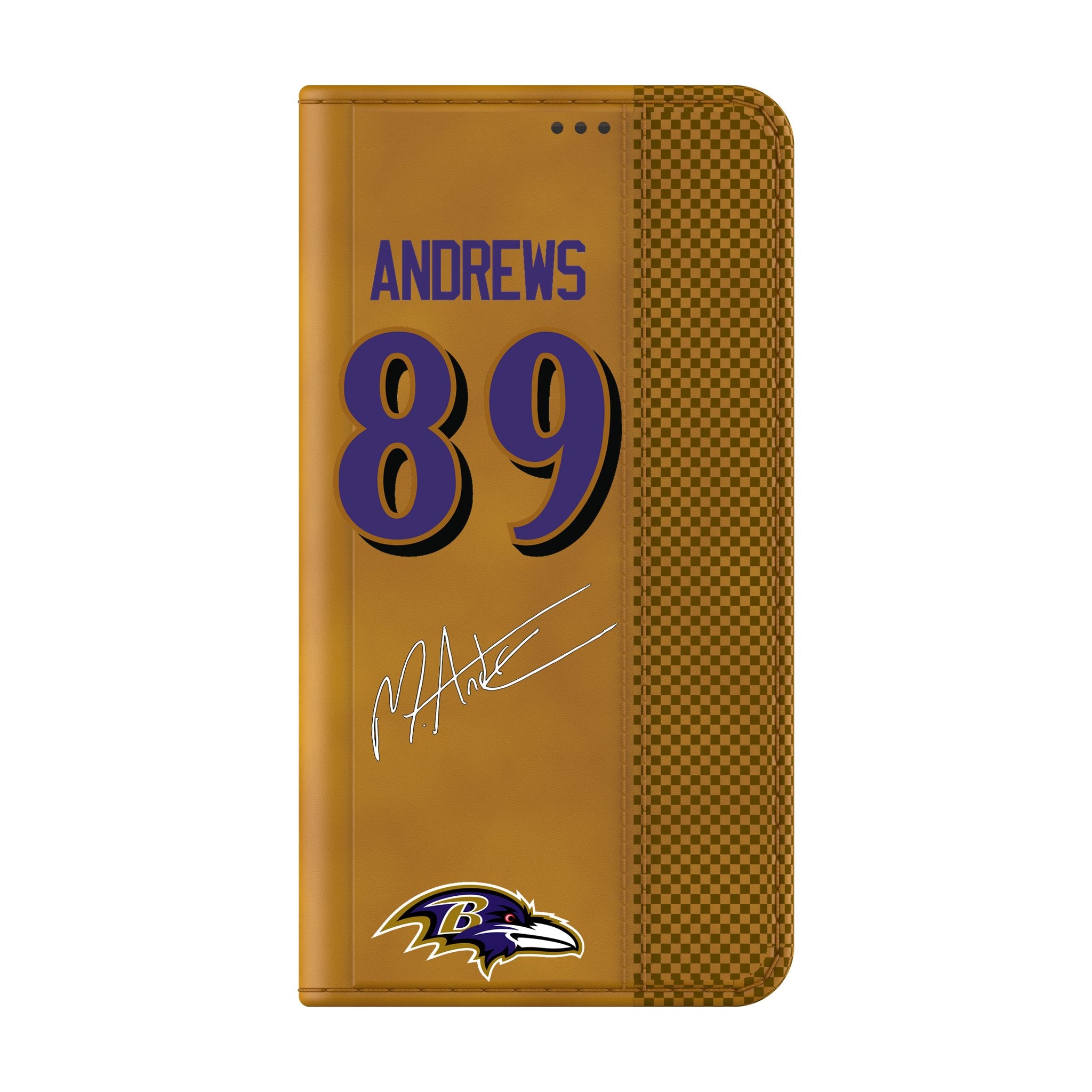 Mark Andrews Baltimore Ravens 89 Game Tactic Folio Phone Case for Samsung Galaxy - Sports Gifts, Sports Memorabilia, Sports Collectibles, Fan Shop