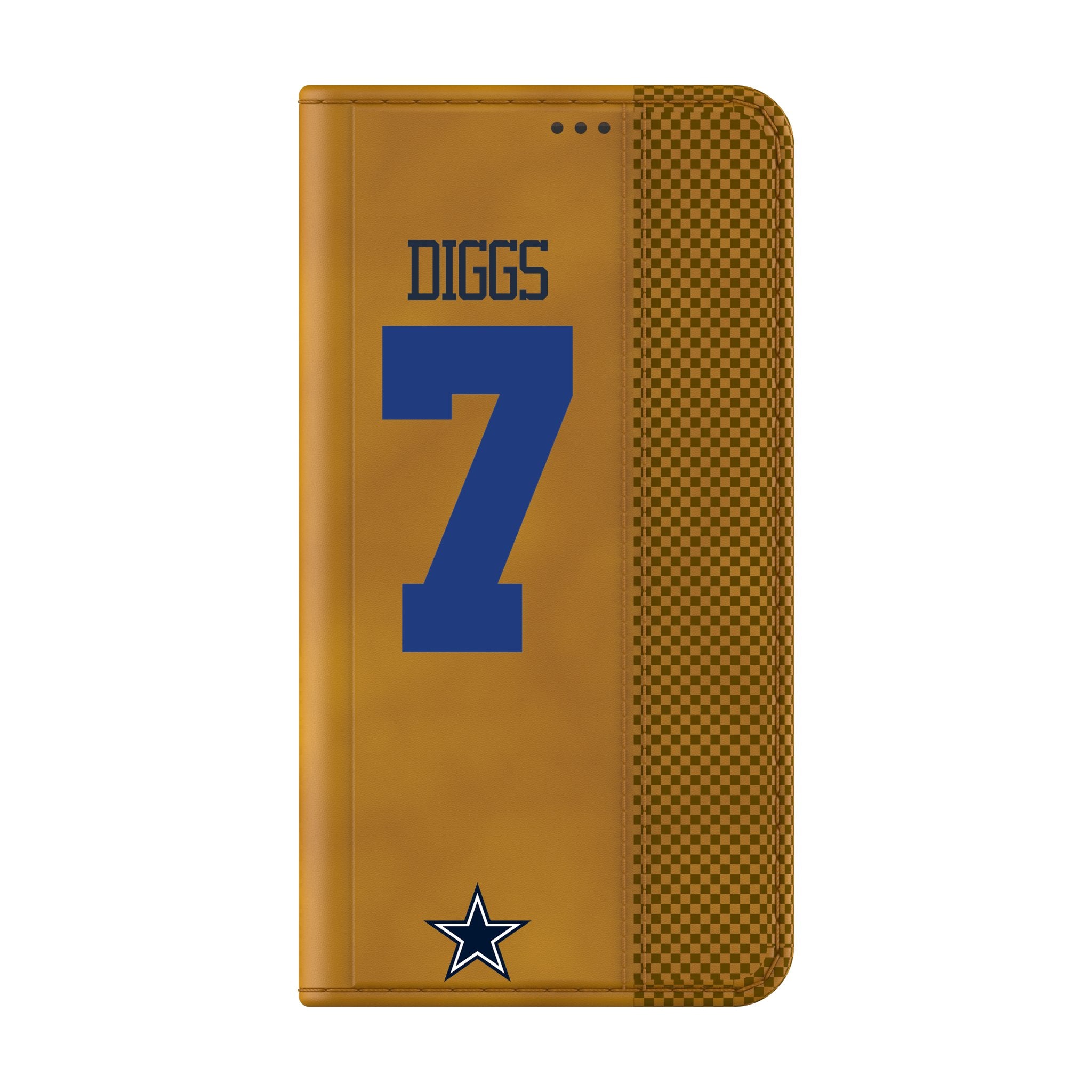 Trevon Diggs Dallas Cowboys 7 Game Tactic Folio Phone Case for Samsung Galaxy - Sports Gifts, Sports Memorabilia, Sports Collectibles, Fan Shop