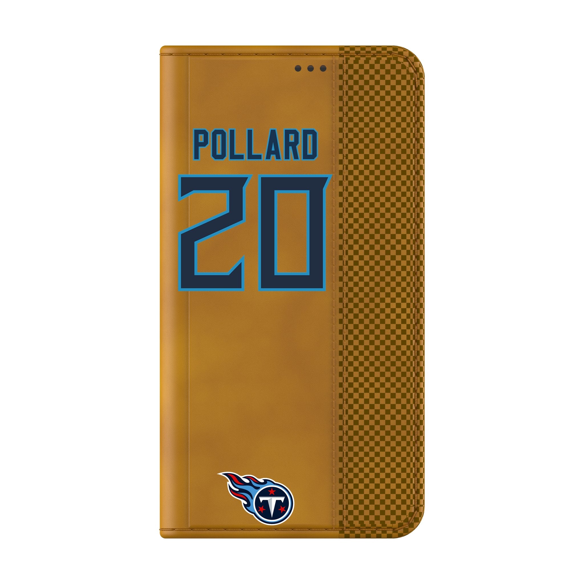 Tony Pollard Tennessee Titans 20 Game Tactic Folio Phone Case for Samsung Galaxy - Sports Gifts, Sports Memorabilia, Sports Collectibles, Fan Shop