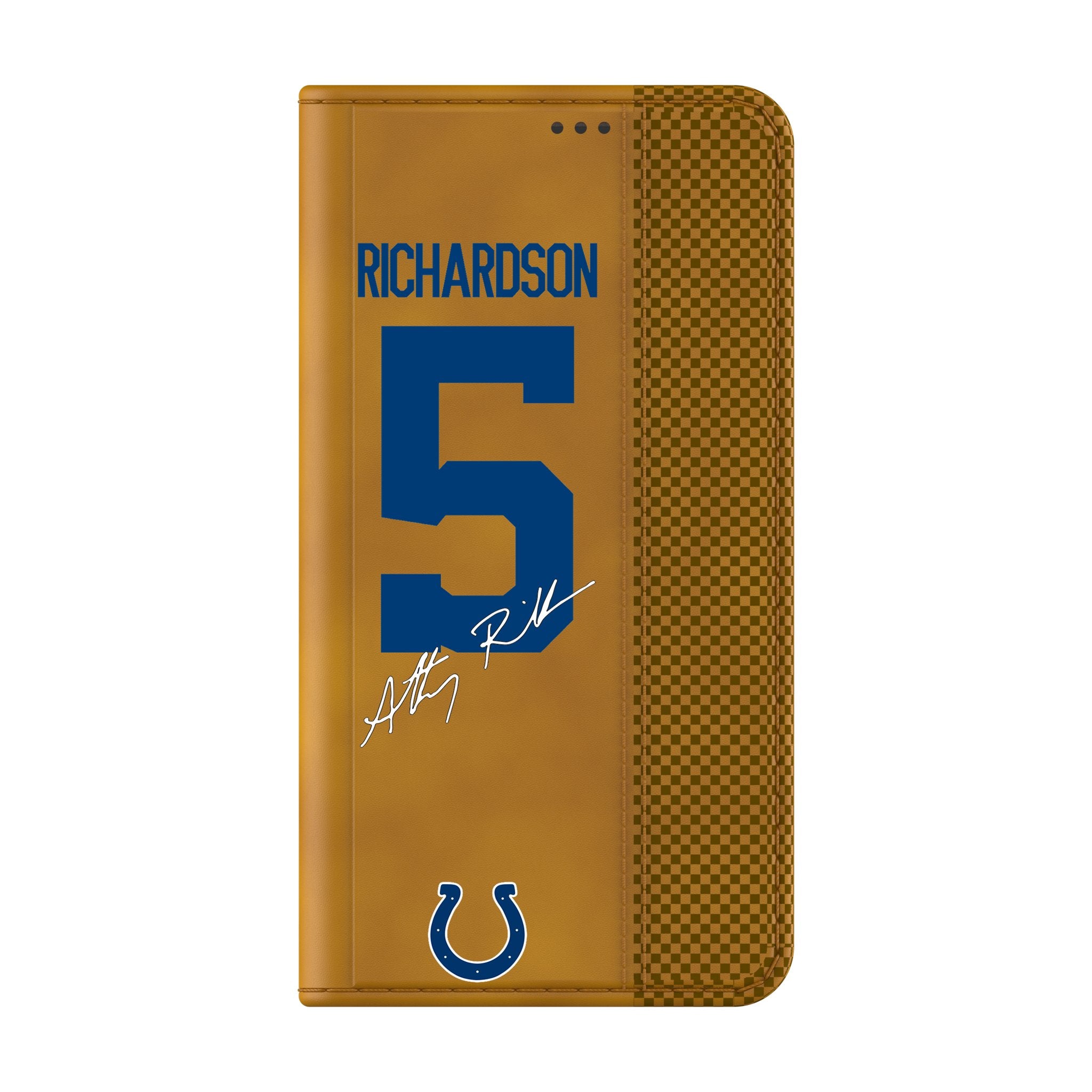 Anthony Richardson Indianapolis Colts 5 Game Tactic Folio Phone Case for Samsung Galaxy - Sports Gifts, Sports Memorabilia, Sports Collectibles, Fan Shop