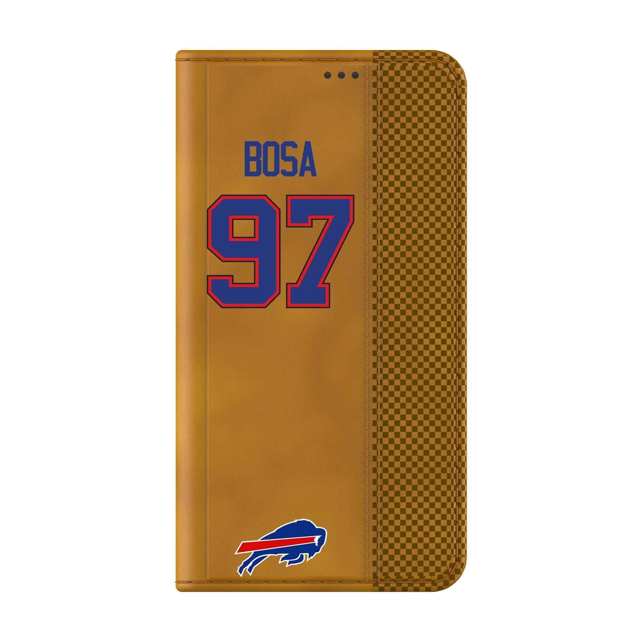 Joey Bosa Buffalo Bills 97 Game Tactic Folio Phone Case for Samsung Galaxy - Sports Gifts, Sports Memorabilia, Sports Collectibles, Fan Shop