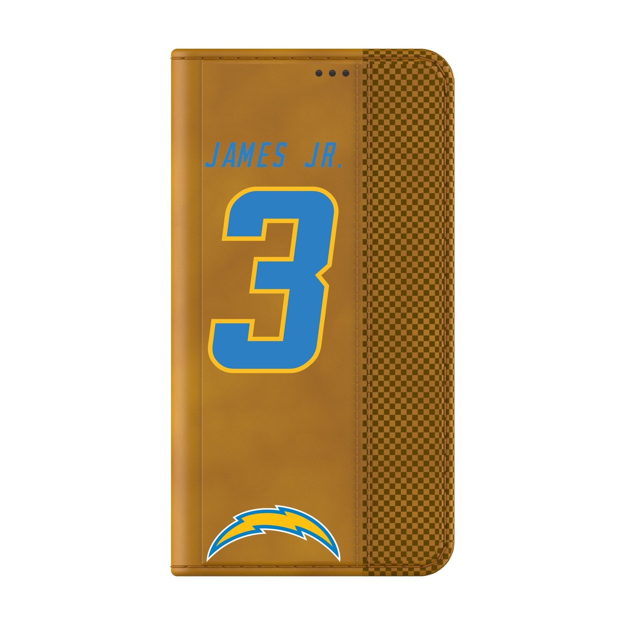 Derwin James Jr. Los Angeles Chargers 3 Game Tactic Folio Phone Case for Samsung Galaxy - Sports Gifts, Sports Memorabilia, Sports Collectibles, Fan Shop