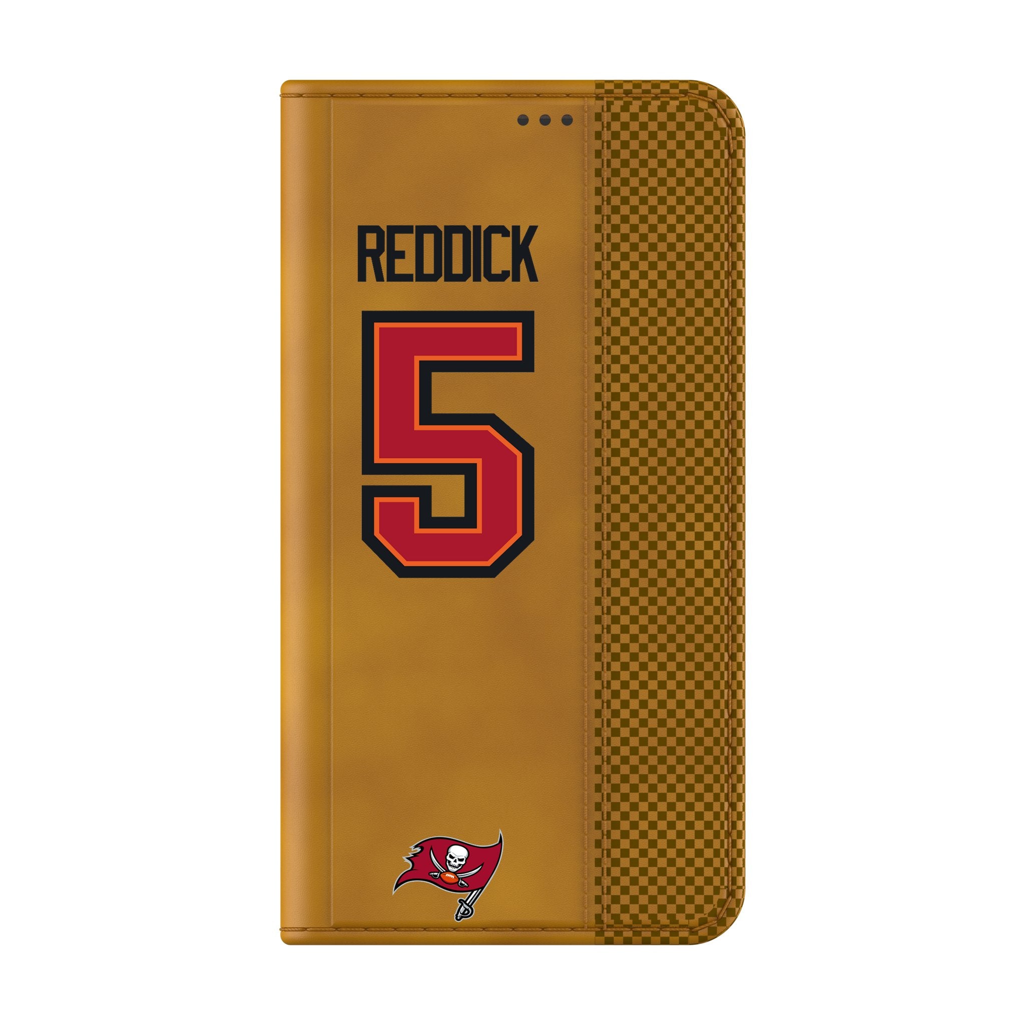 Haason Reddick Tampa Bay Buccaneers 5 Game Tactic Folio Phone Case for Samsung Galaxy - Sports Gifts, Sports Memorabilia, Sports Collectibles, Fan Shop