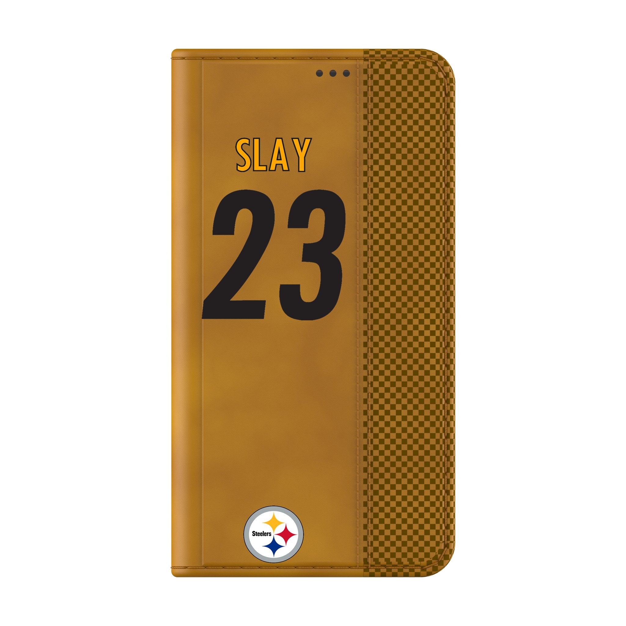 Darius Slay Pittsburgh Steelers 23 Game Tactic Folio Phone Case for Samsung Galaxy - Sports Gifts, Sports Memorabilia, Sports Collectibles, Fan Shop