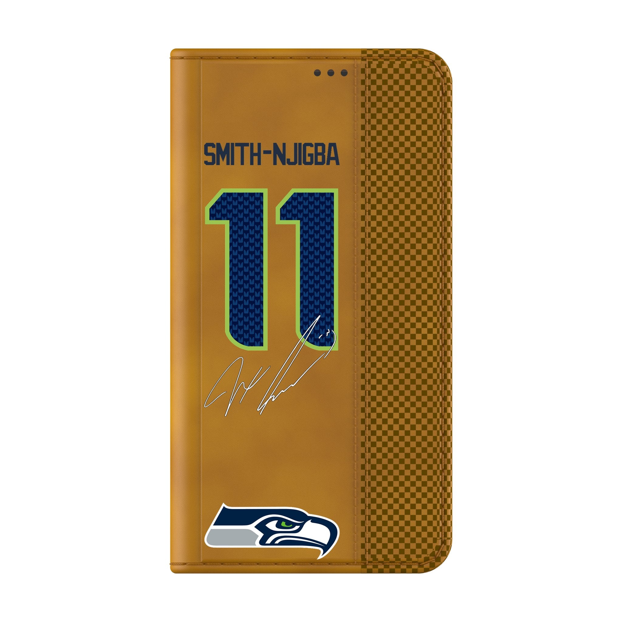 Jaxon Smith-Njigba Seattle Seahawks 11 Game Tactic Folio Phone Case for Samsung Galaxy - Sports Gifts, Sports Memorabilia, Sports Collectibles, Fan Shop