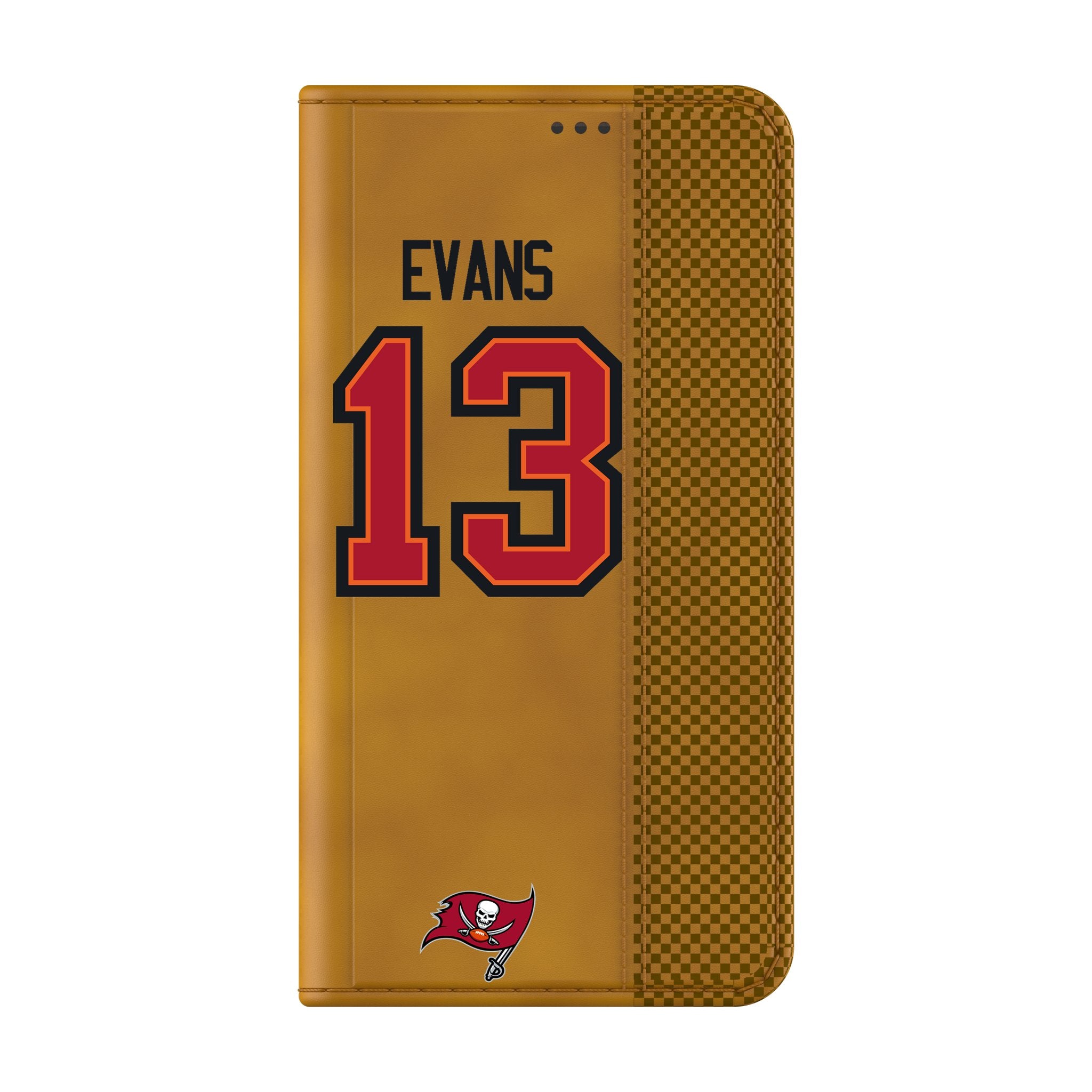 Mike Evans Tampa Bay Buccaneers 13 Game Tactic Folio Phone Case for Samsung Galaxy - Sports Gifts, Sports Memorabilia, Sports Collectibles, Fan Shop