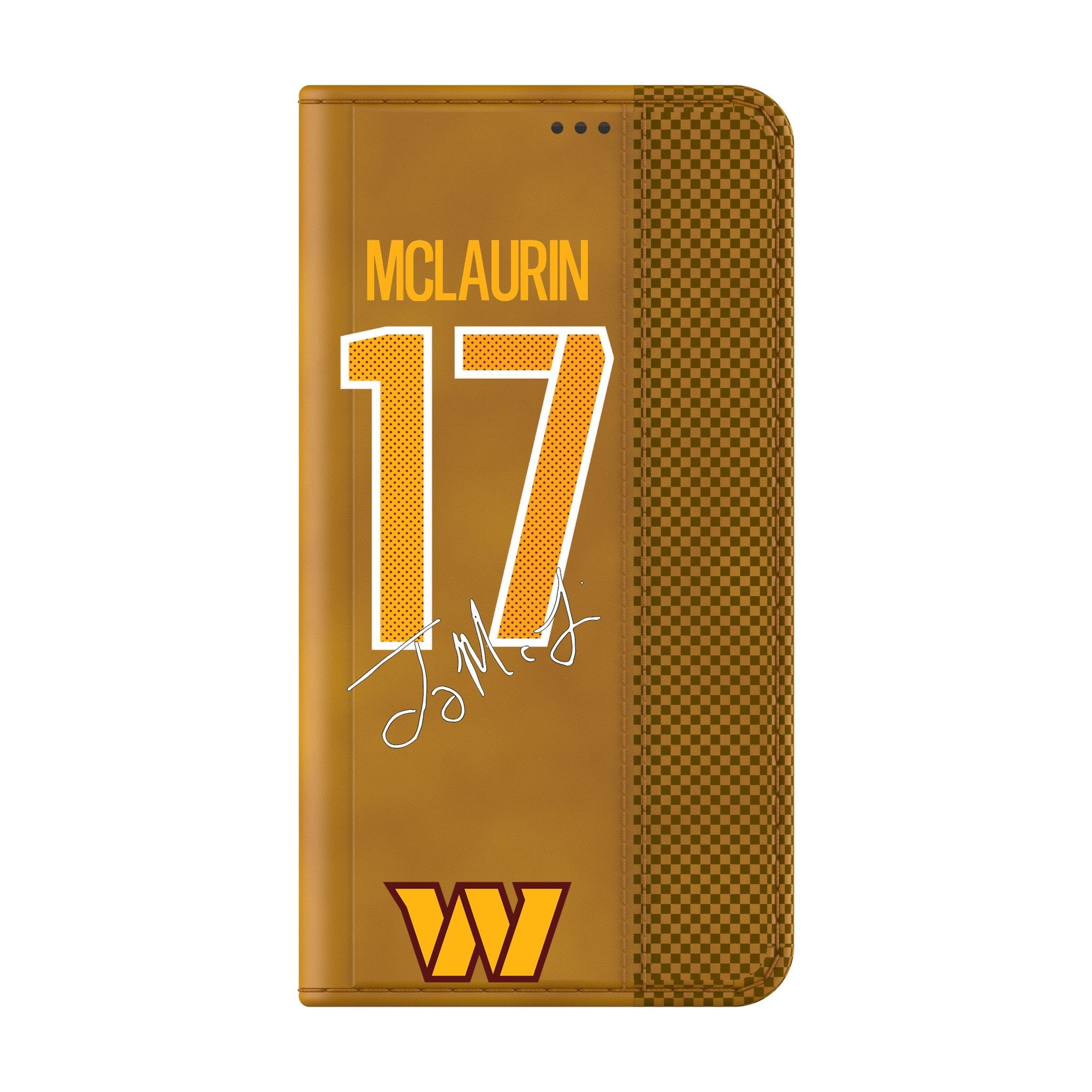Terry McLaurin Washington Commanders 17 Game Tactic Folio Phone Case for Samsung Galaxy - Sports Gifts, Sports Memorabilia, Sports Collectibles, Fan Shop