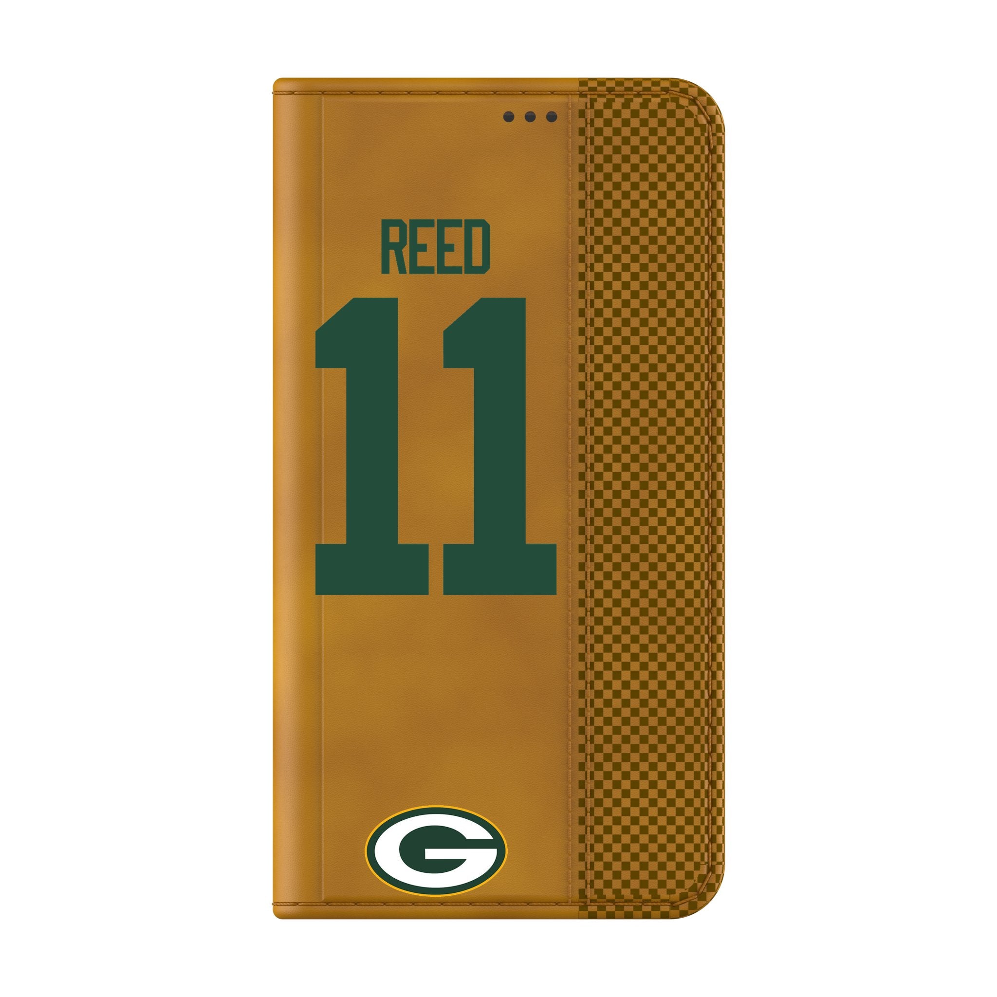 Jayden Reed Green Bay Packers 11 Game Tactic Folio Phone Case for Samsung Galaxy - Sports Gifts, Sports Memorabilia, Sports Collectibles, Fan Shop