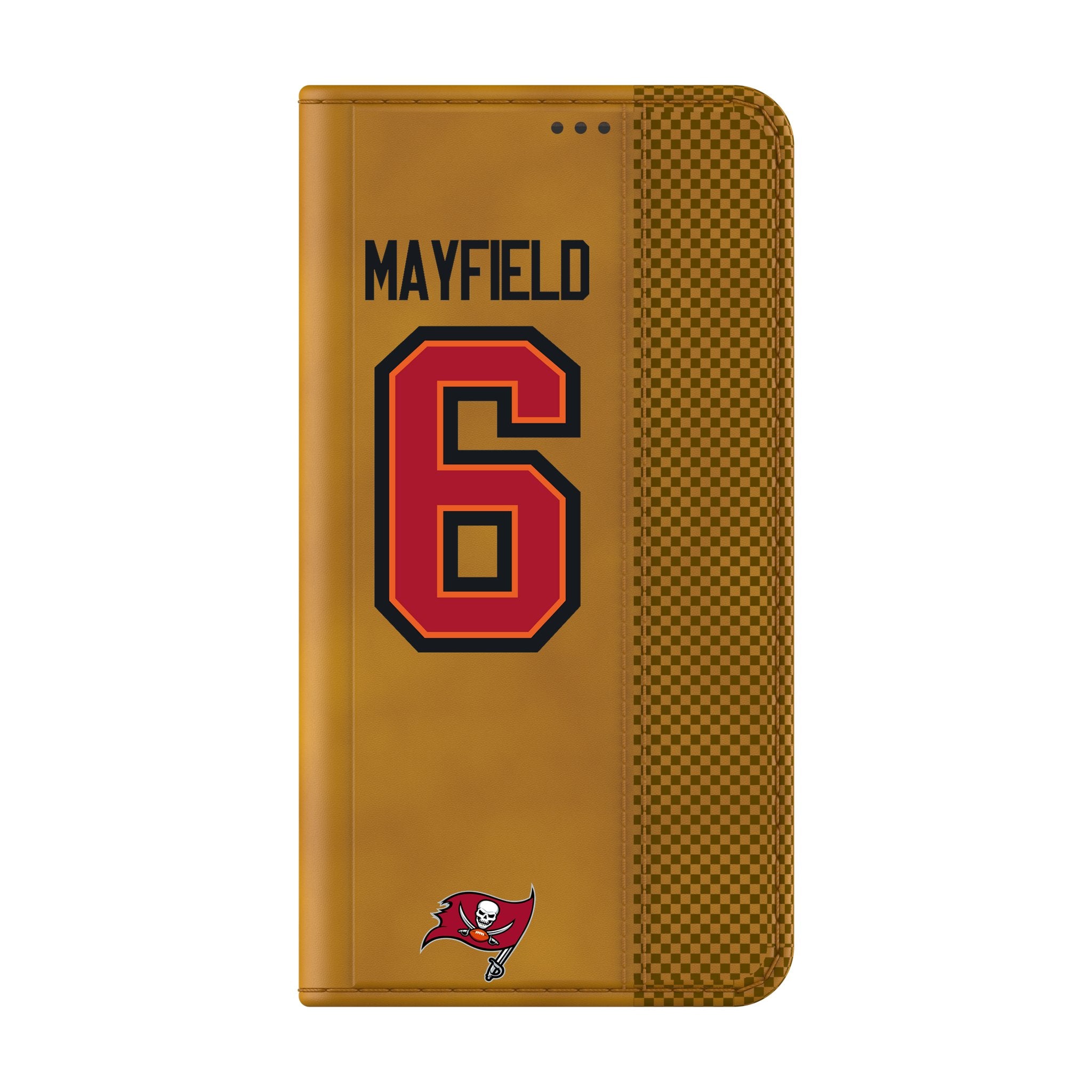 Baker Mayfield Tampa Bay Buccaneers 6 Game Tactic Folio Phone Case for Samsung Galaxy - Sports Gifts, Sports Memorabilia, Sports Collectibles, Fan Shop