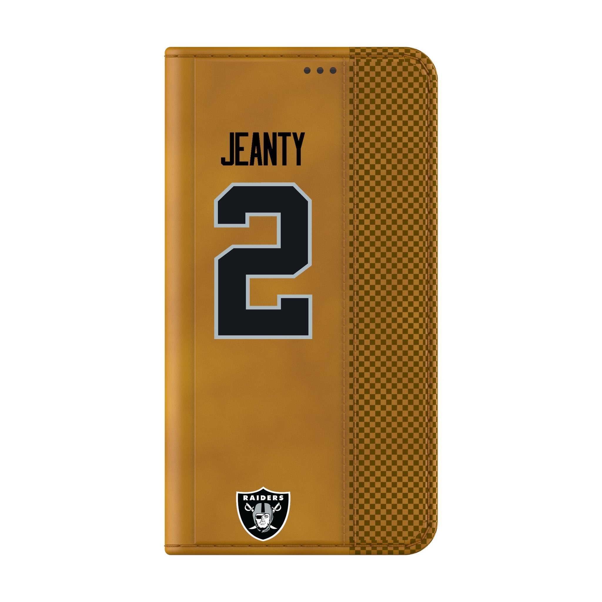 Ashton Jeanty Las Vegas Raiders 2 Game Tactic Folio Phone Case for Samsung Galaxy - Sports Gifts, Sports Memorabilia, Sports Collectibles, Fan Shop