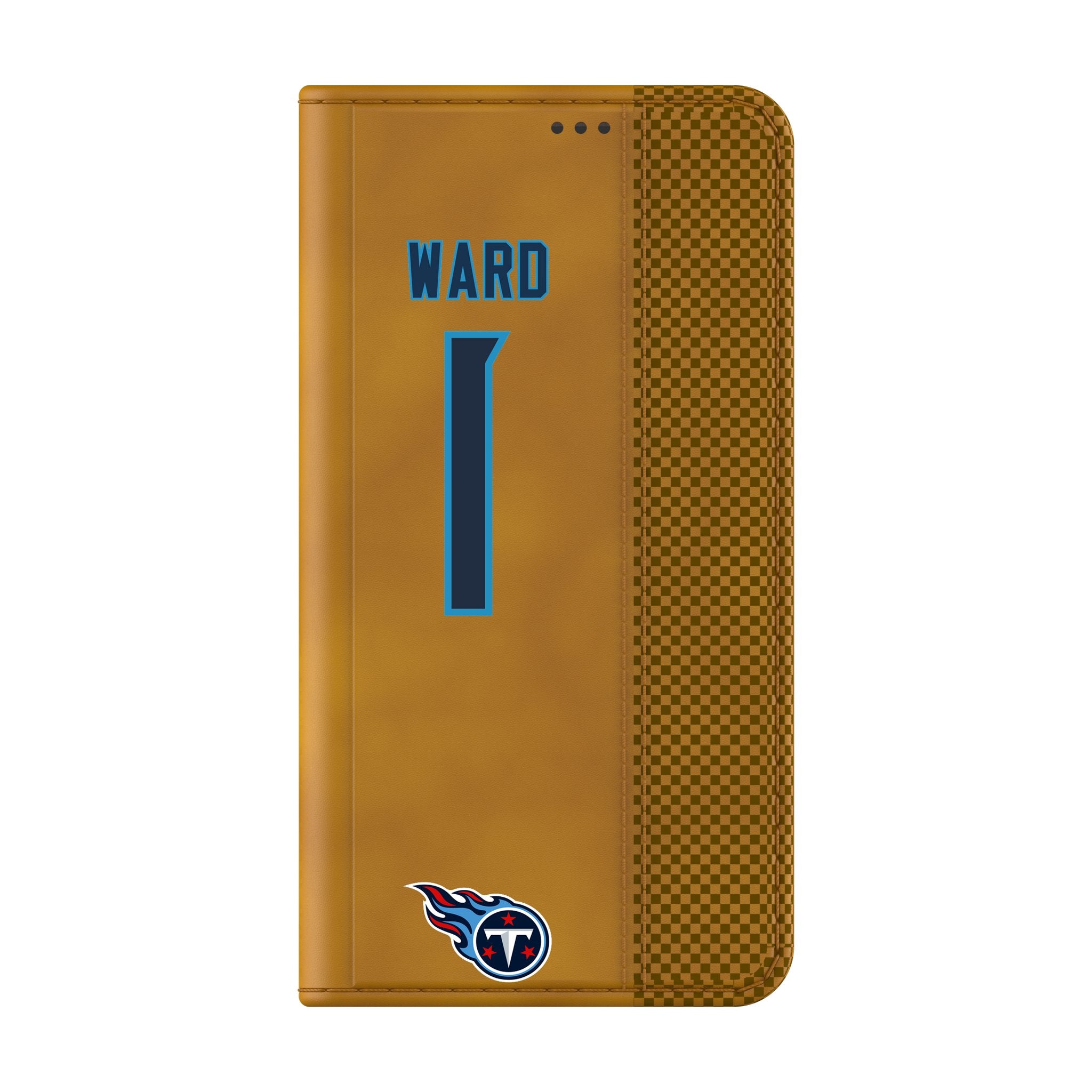 Cameron Ward Tennessee Titans 1 Game Tactic Folio Phone Case for Samsung Galaxy - Sports Gifts, Sports Memorabilia, Sports Collectibles, Fan Shop