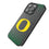 University of Oregon Ducks Linen Bling Phone Case for Apple iPhone - Sports Gifts, Sports Memorabilia, Sports Collectibles, Fan Shop
