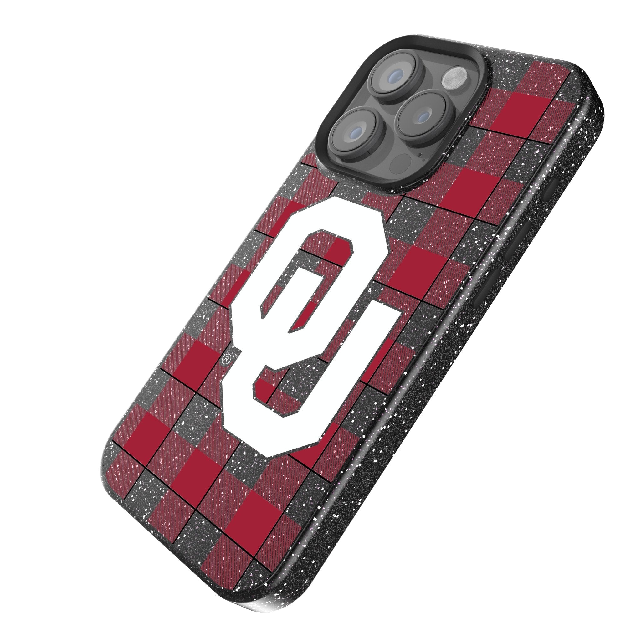 University of Oklahoma Sooners Plaid Bling Phone Case - Sports Gifts, Sports Memorabilia, Sports Collectibles, Fan Shop