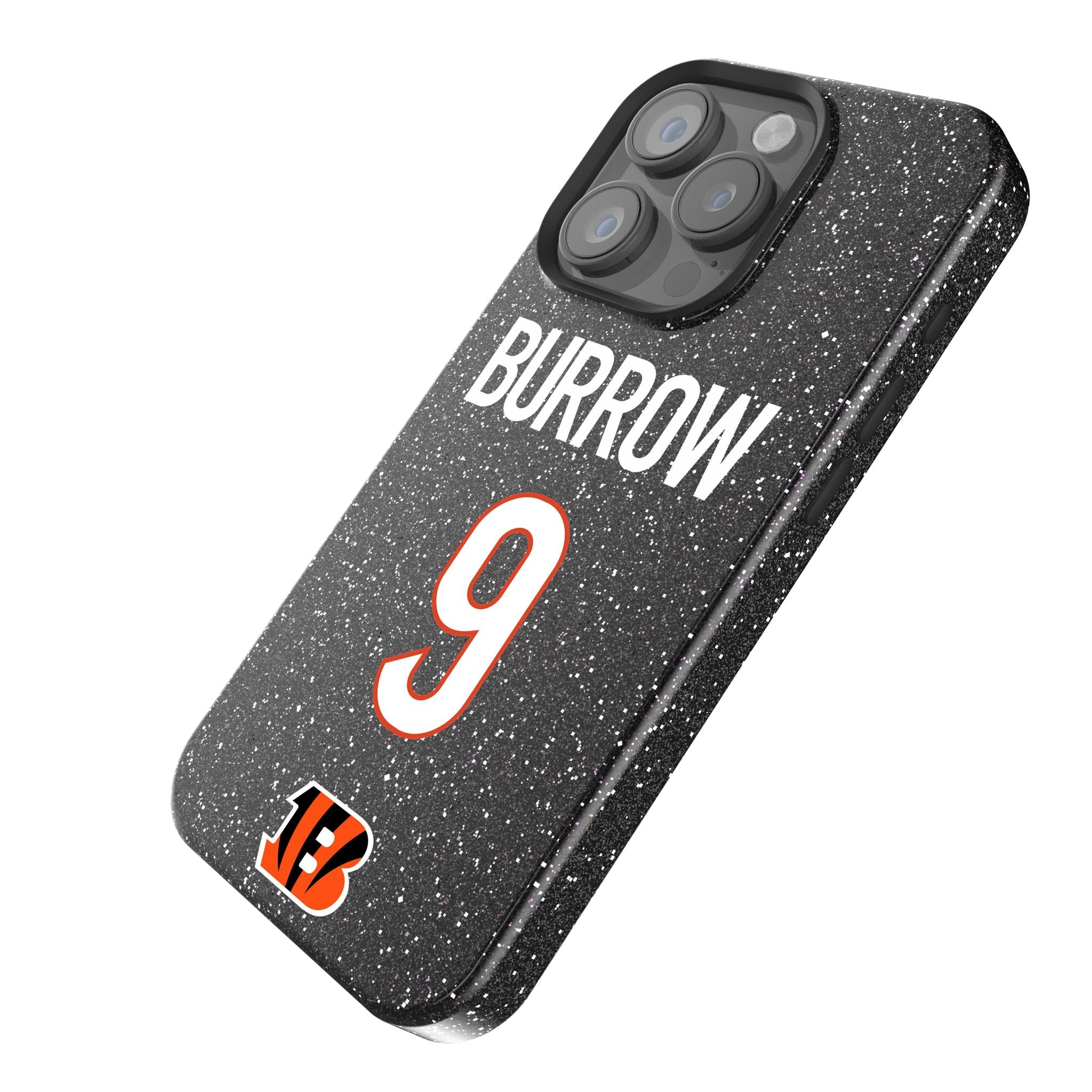Joe Burrow Cincinnati Bengals 9 Ready Bling Phone Case - Sports Gifts, Sports Memorabilia, Sports Collectibles, Fan Shop