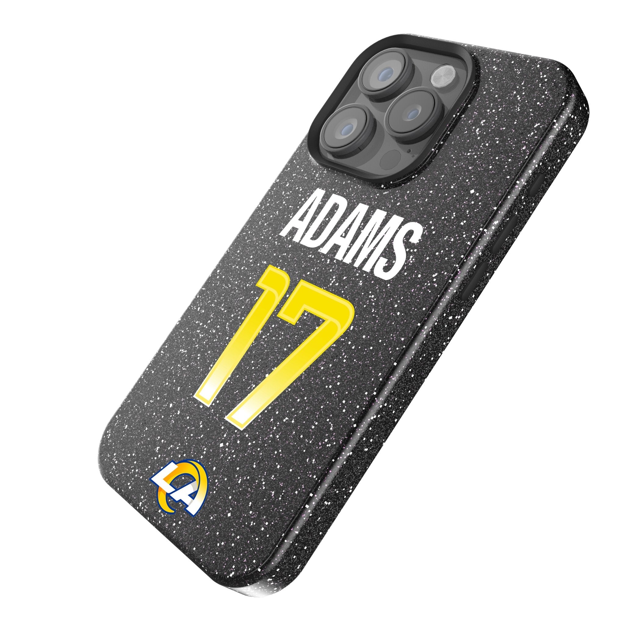 Davante Adams Los Angeles Rams 17 Game Tactic Bling Phone Case for Apple iPhone - Sports Gifts, Sports Memorabilia, Sports Collectibles, Fan Shop