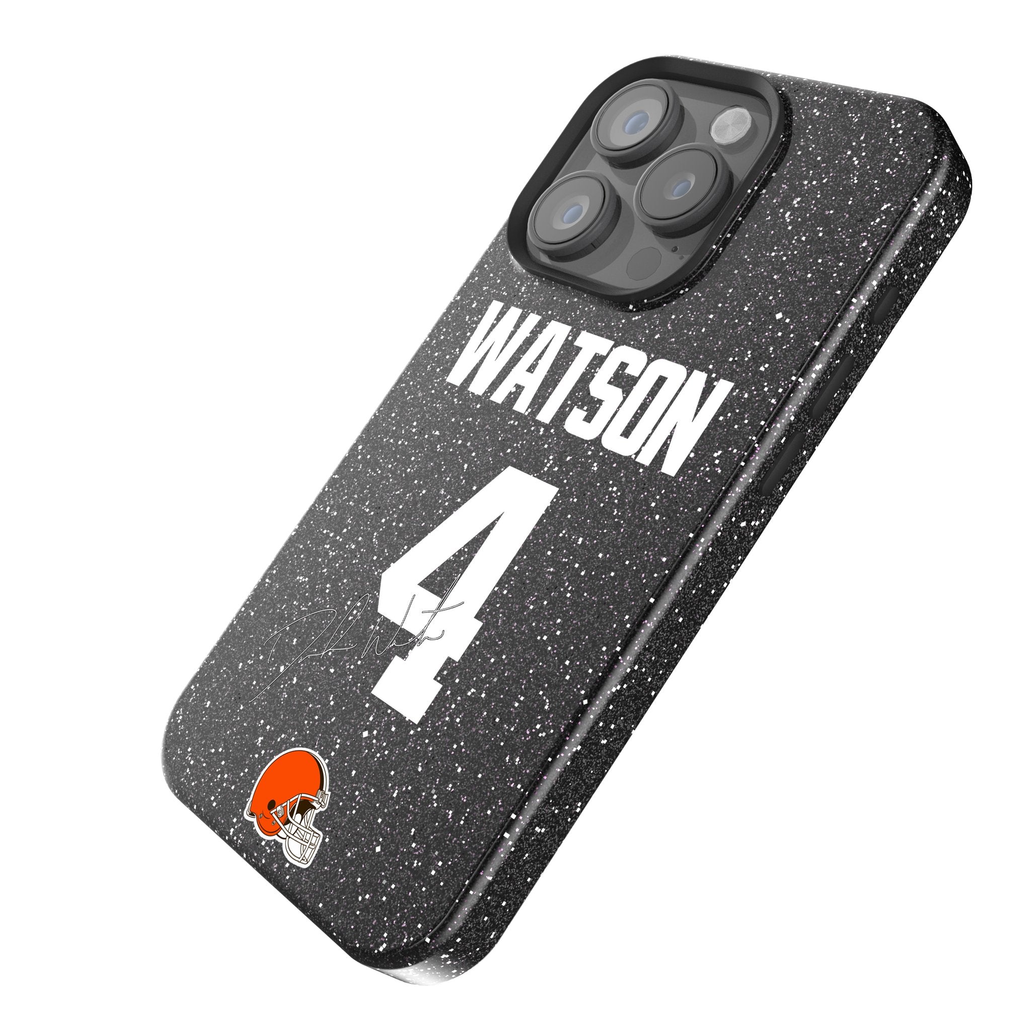 Deshaun Watson Cleveland Browns 4 Ready Bling Phone Case - Sports Gifts, Sports Memorabilia, Sports Collectibles, Fan Shop