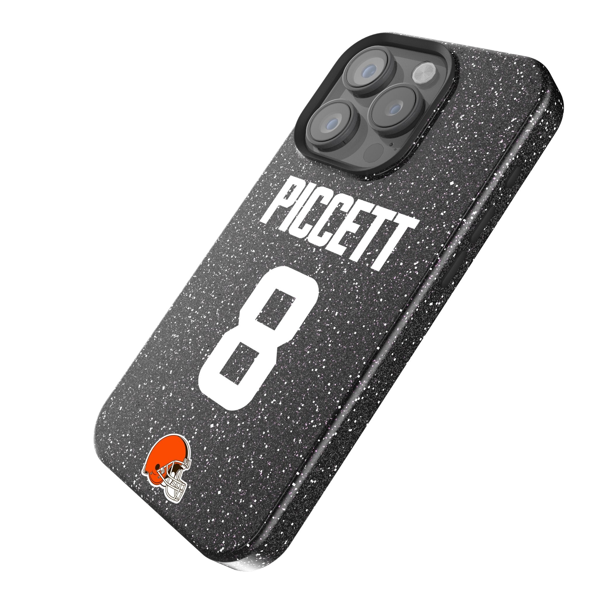 Kenny Pickett Cleveland Browns 8 Game Tactic Bling Phone Case for Apple iPhone - Sports Gifts, Sports Memorabilia, Sports Collectibles, Fan Shop