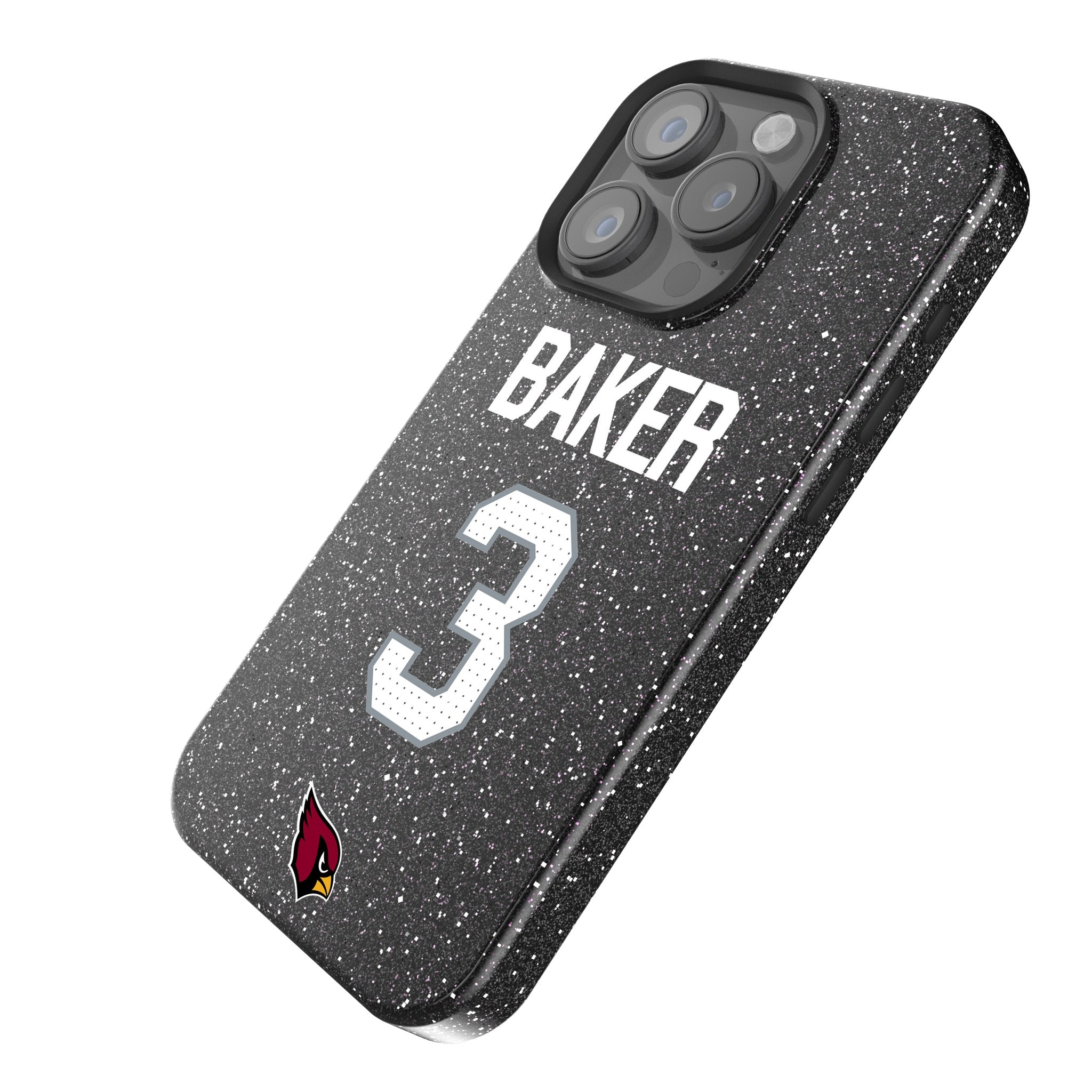 Budda Baker Arizona Cardinals 3 Ready Bling Phone Case - Sports Gifts, Sports Memorabilia, Sports Collectibles, Fan Shop