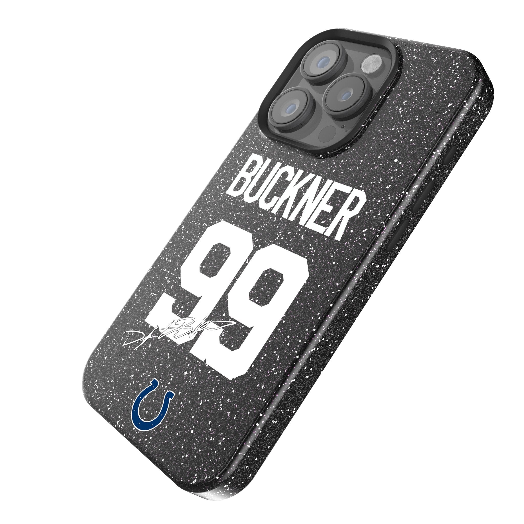 DeForest Buckner Indianapolis Colts 99 Ready Bling Phone Case - Sports Gifts, Sports Memorabilia, Sports Collectibles, Fan Shop
