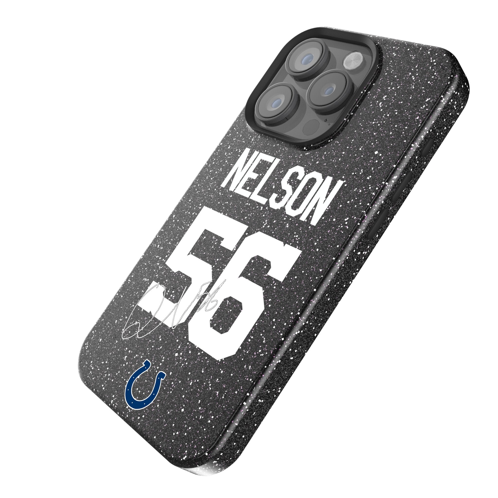 Quenton Nelson Indianapolis Colts 56 Ready Bling Phone Case - Sports Gifts, Sports Memorabilia, Sports Collectibles, Fan Shop