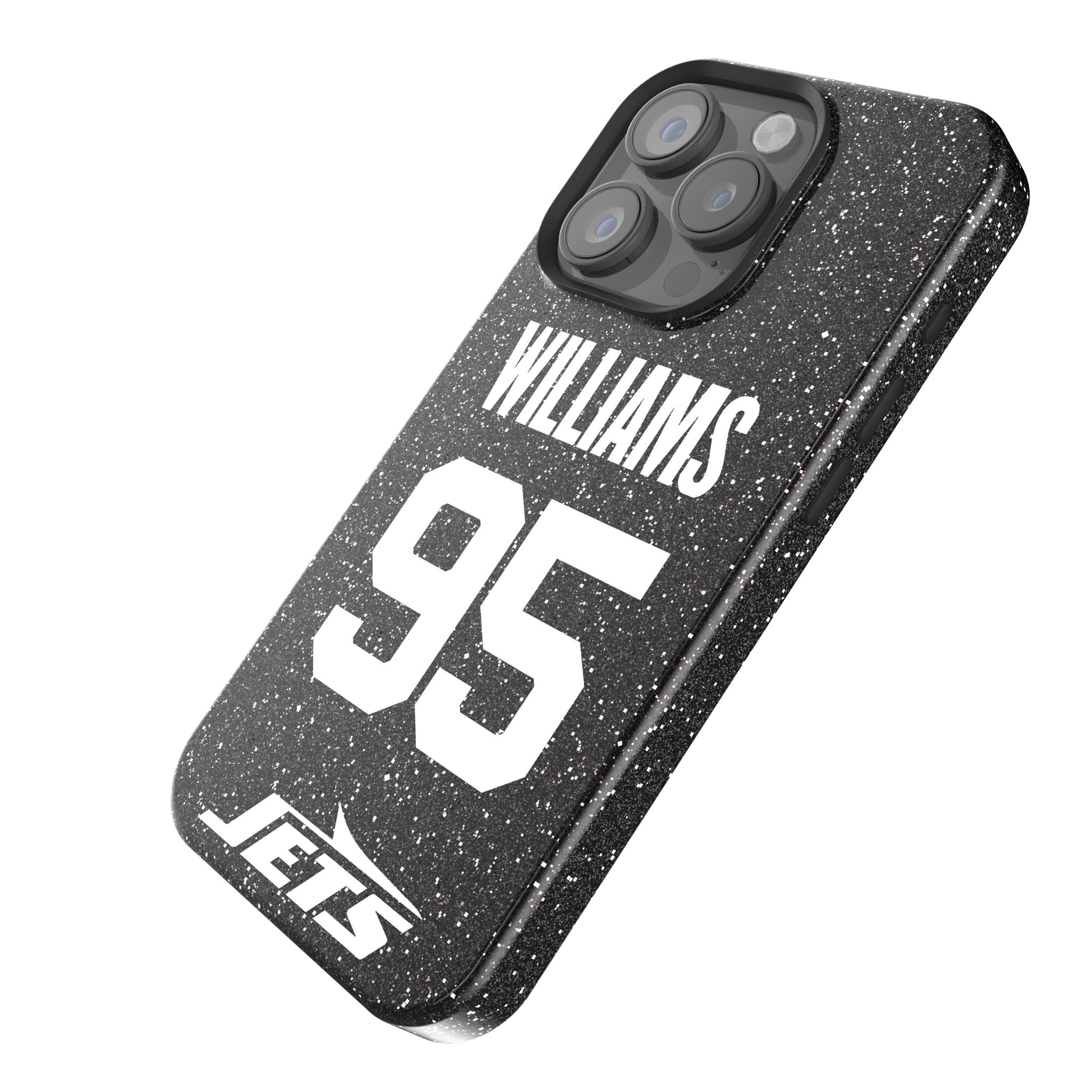 Quinnen Williams New York Jets 95 Ready Bling Phone Case - Sports Gifts, Sports Memorabilia, Sports Collectibles, Fan Shop