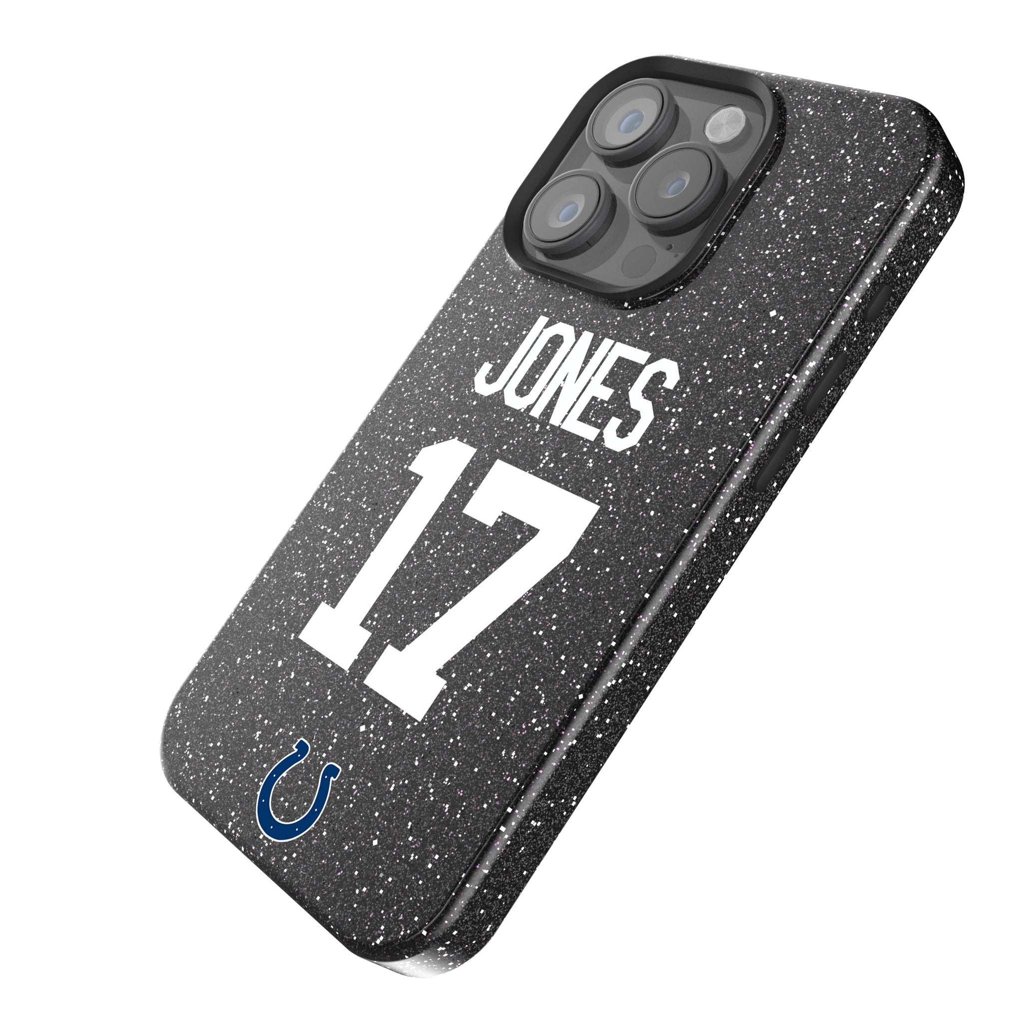 Daniel Jones Indianapolis Colts 17 Game Tactic Bling Phone Case for Apple iPhone - Sports Gifts, Sports Memorabilia, Sports Collectibles, Fan Shop