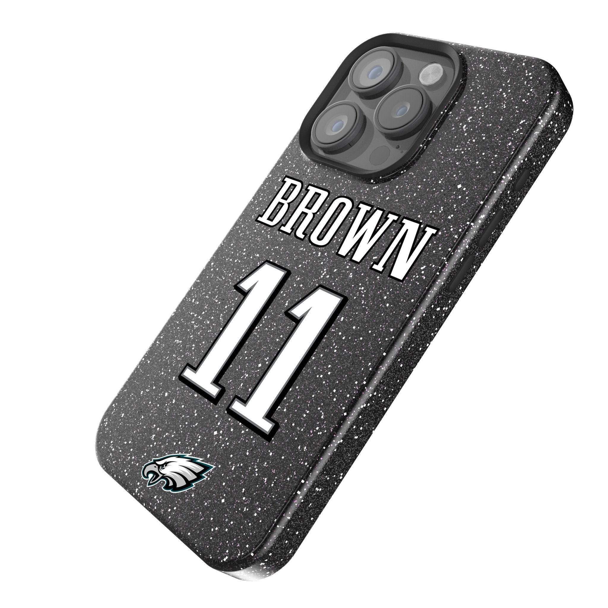 A.J. Brown Philadelphia Eagles 11 Ready Bling Phone Case - Sports Gifts, Sports Memorabilia, Sports Collectibles, Fan Shop