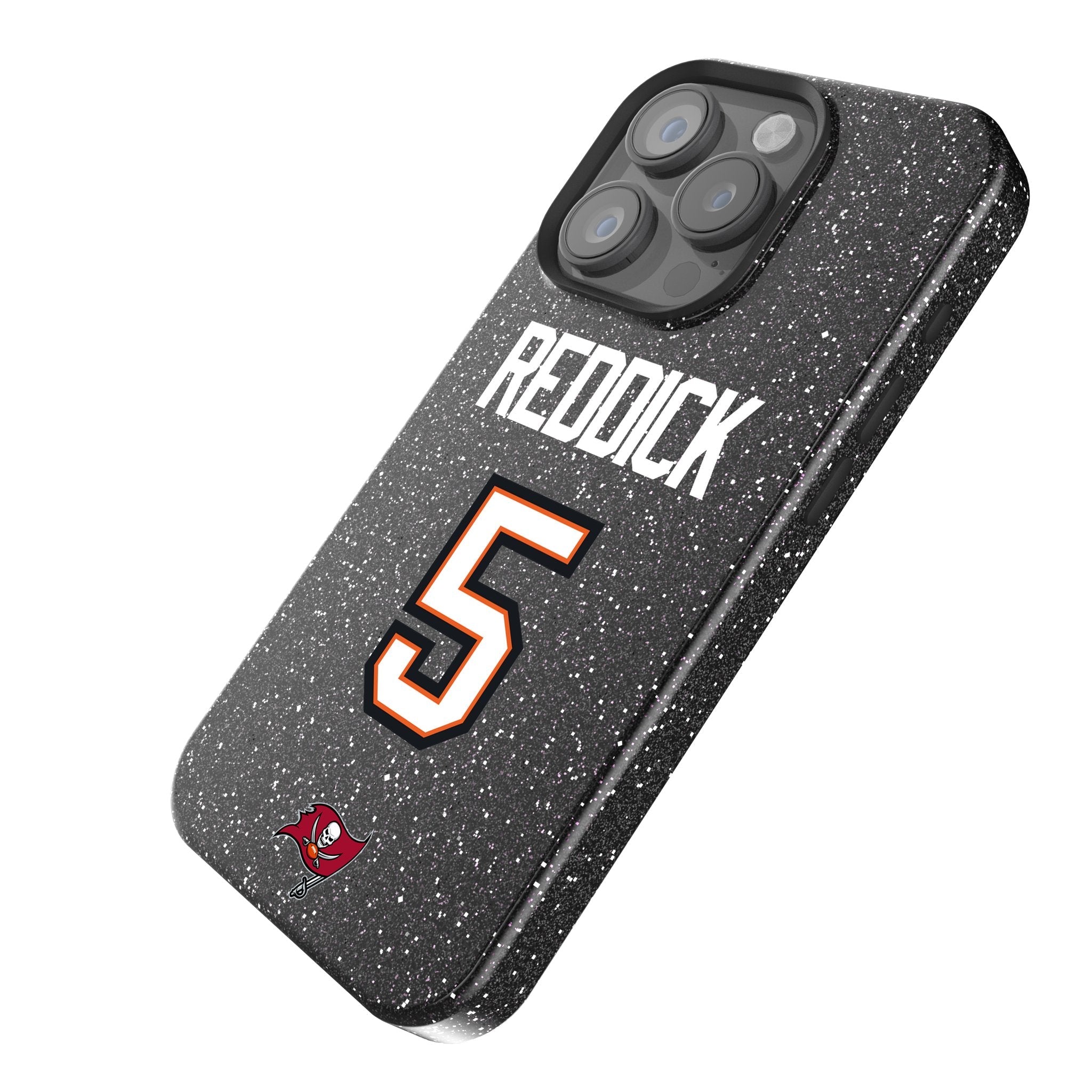 Haason Reddick Tampa Bay Buccaneers 5 Game Tactic Bling Phone Case for Apple iPhone - Sports Gifts, Sports Memorabilia, Sports Collectibles, Fan Shop