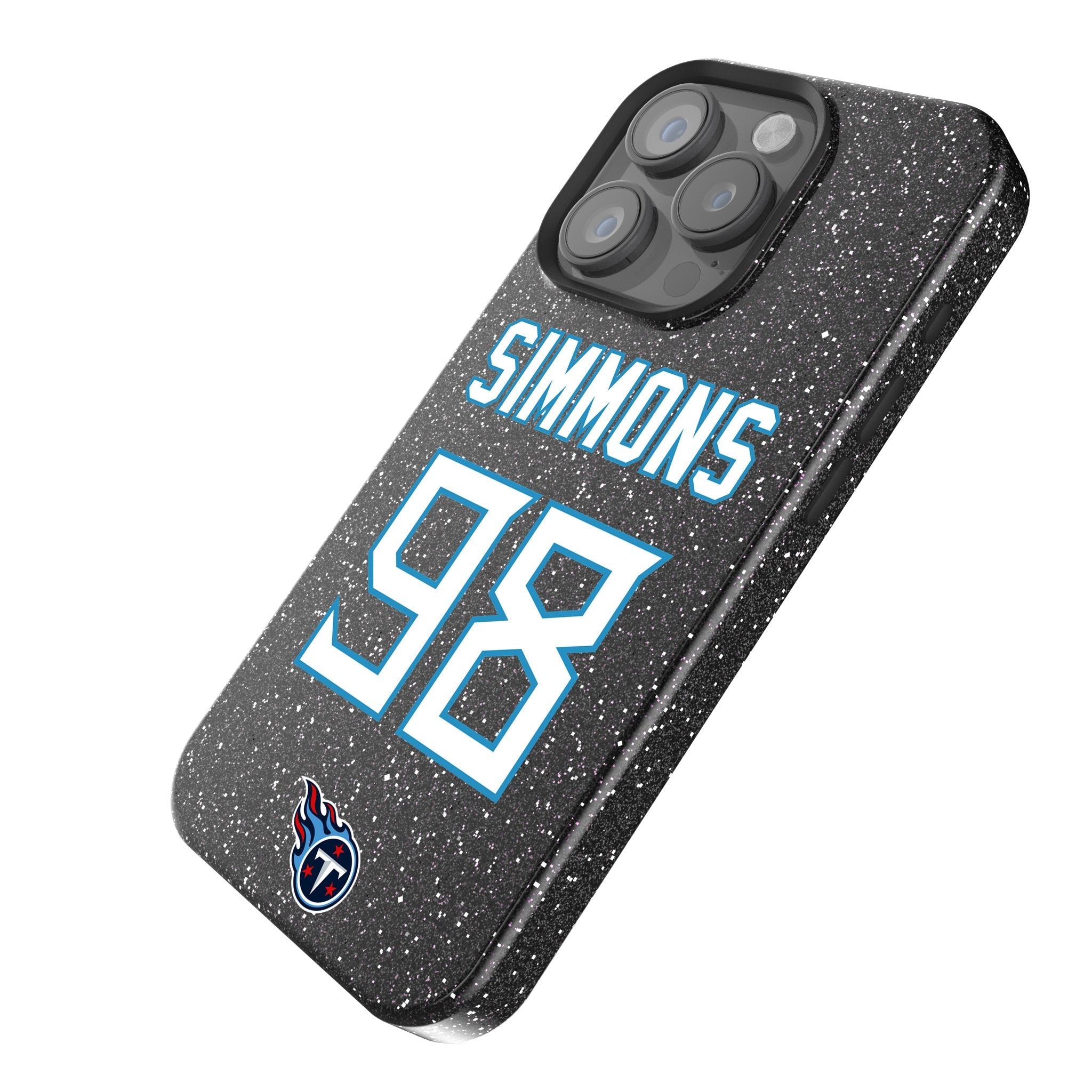 Jeffery Simmons Tennessee Titans 98 Ready Bling Phone Case - Sports Gifts, Sports Memorabilia, Sports Collectibles, Fan Shop