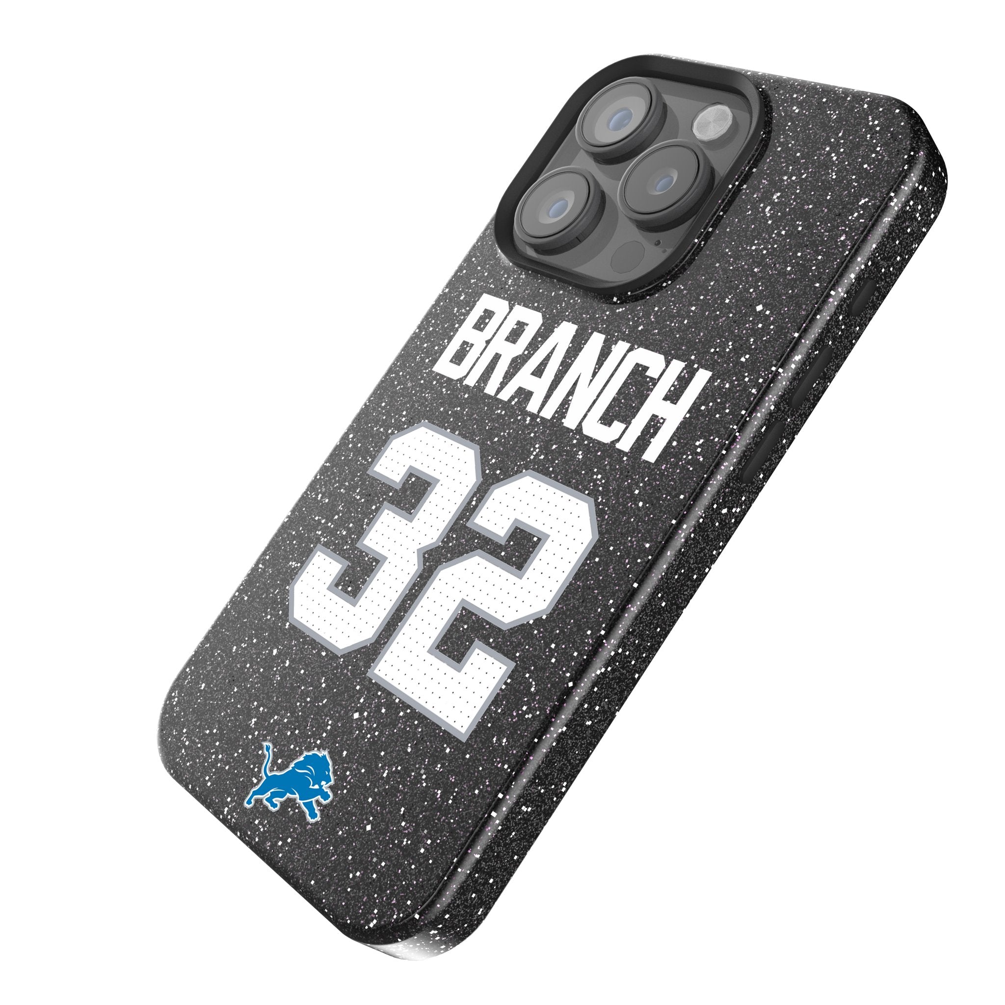 Brian Branch Detroit Lions 32 Ready Bling Phone Case - Sports Gifts, Sports Memorabilia, Sports Collectibles, Fan Shop