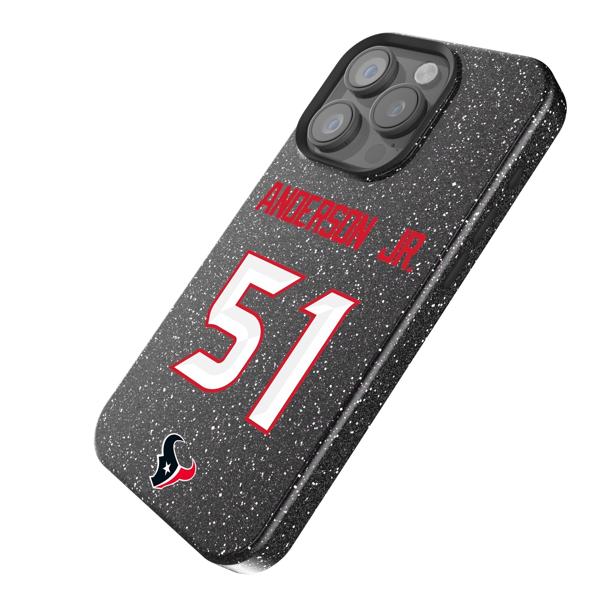 Will Anderson Jr. Houston Texans 51 Ready Bling Phone Case - Sports Gifts, Sports Memorabilia, Sports Collectibles, Fan Shop
