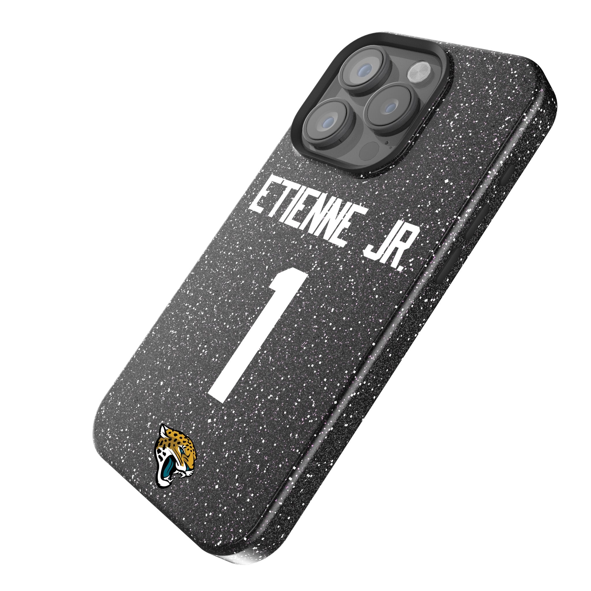 Travis Etienne Jr. Jacksonville Jaguars 1 Ready Bling Phone Case - Sports Gifts, Sports Memorabilia, Sports Collectibles, Fan Shop